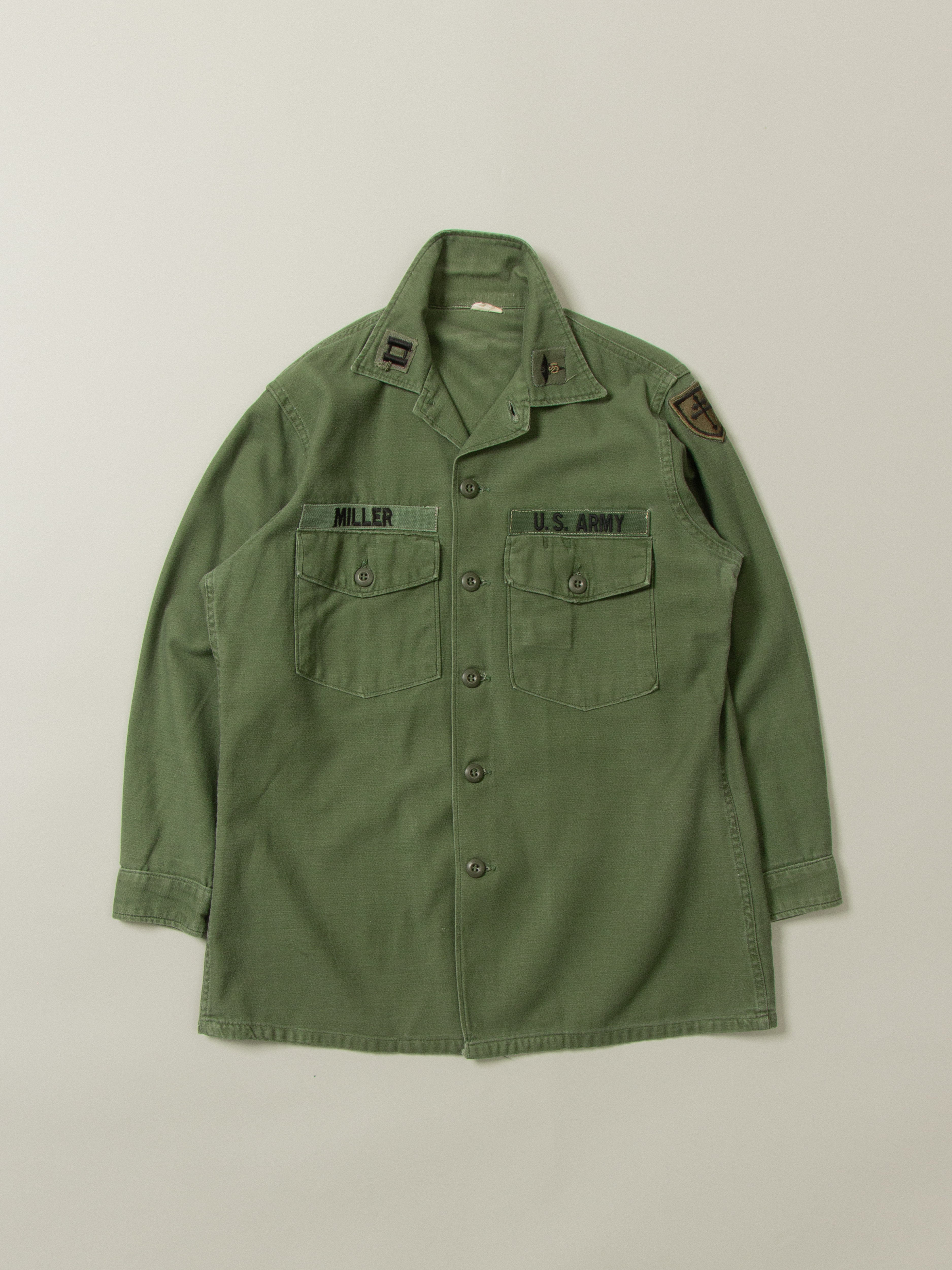 Vtg 1968 US Army OG-107 Fatigue Shirt (M) – Broadway & Sons