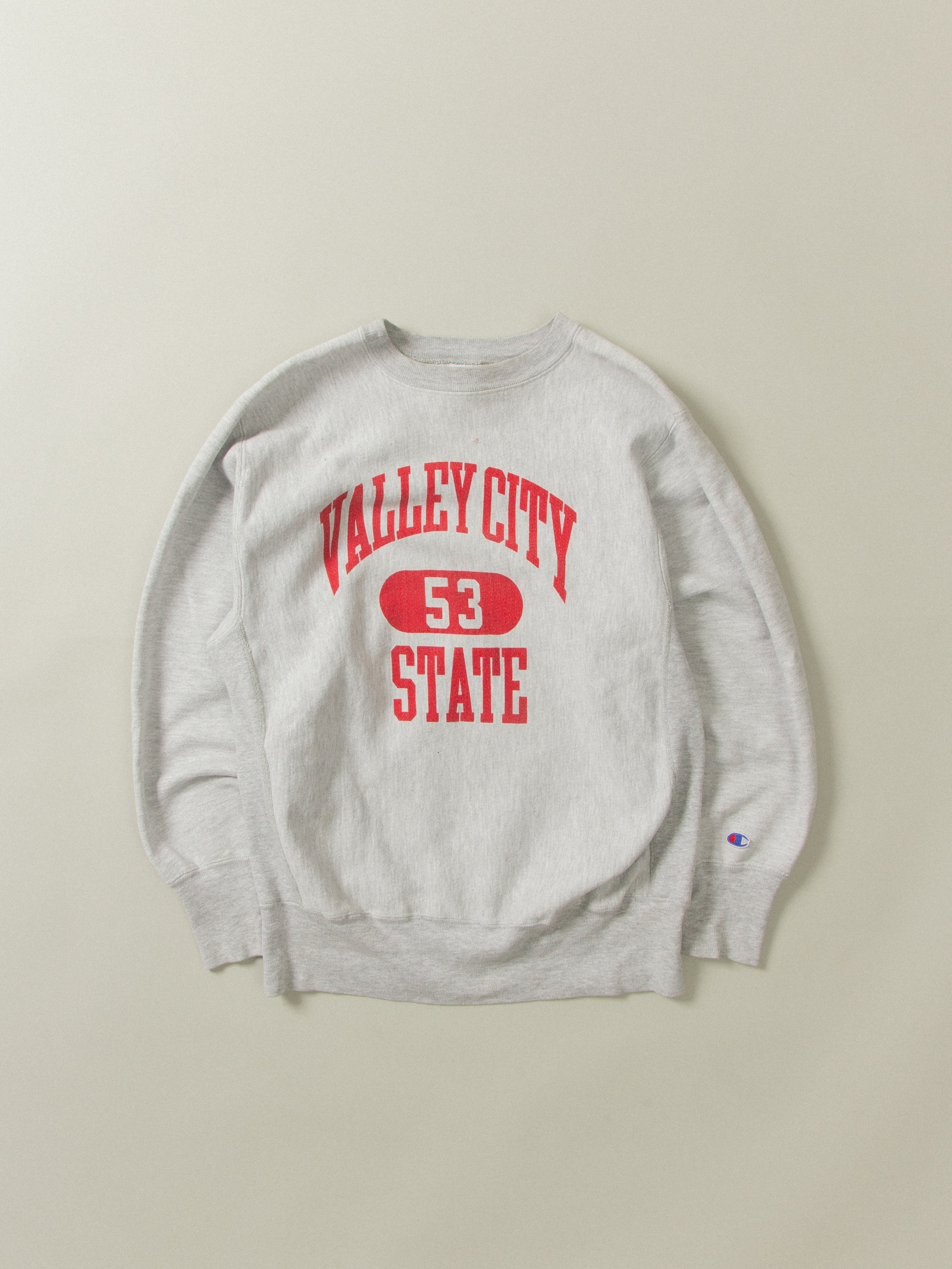 Vtg 1990s Champion Reverse Weave Valley City Sweatshirt - Made in