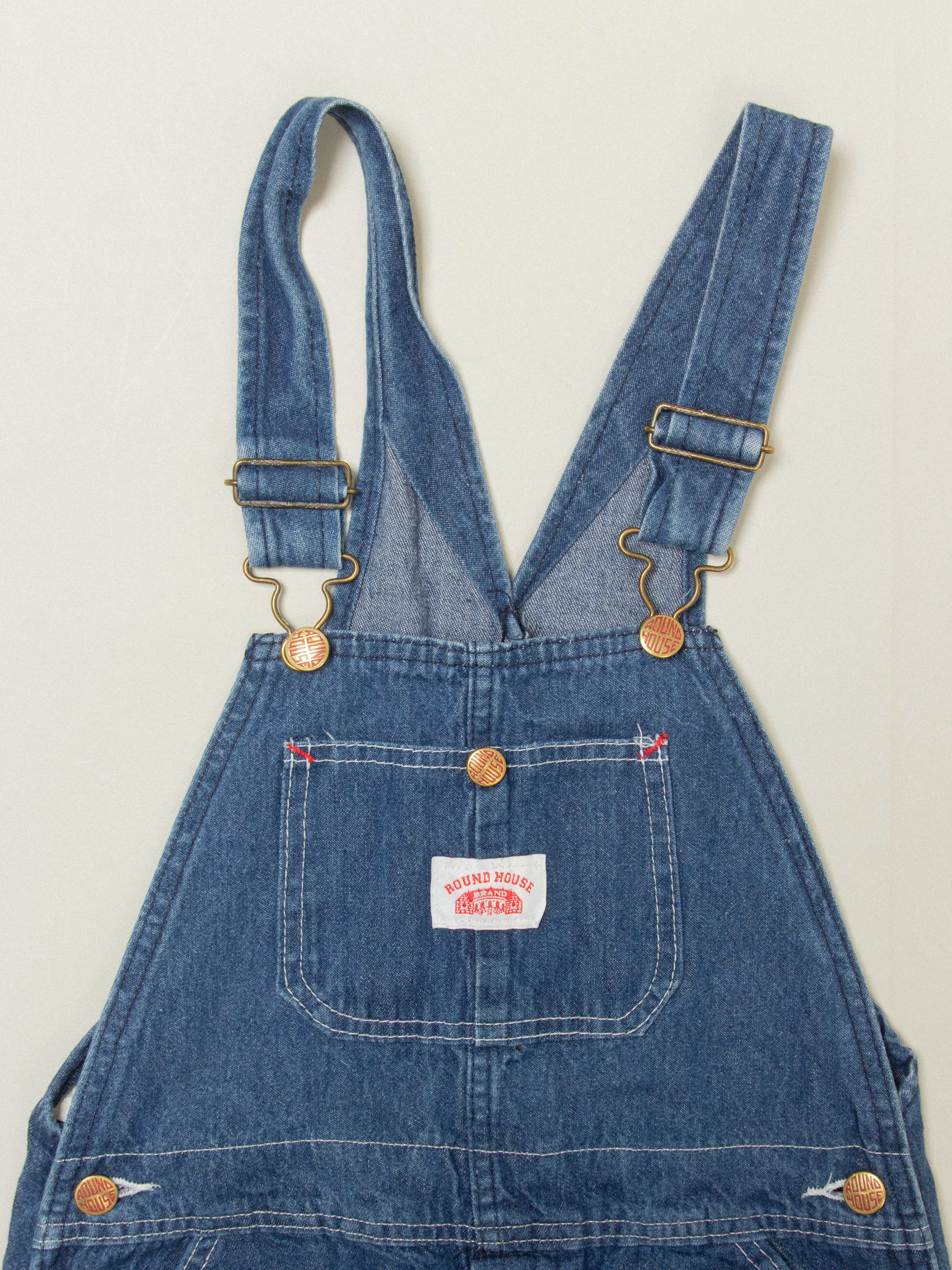 Vtg Round House Denim Overalls - Made in USA (XXS) – Broadway & Sons