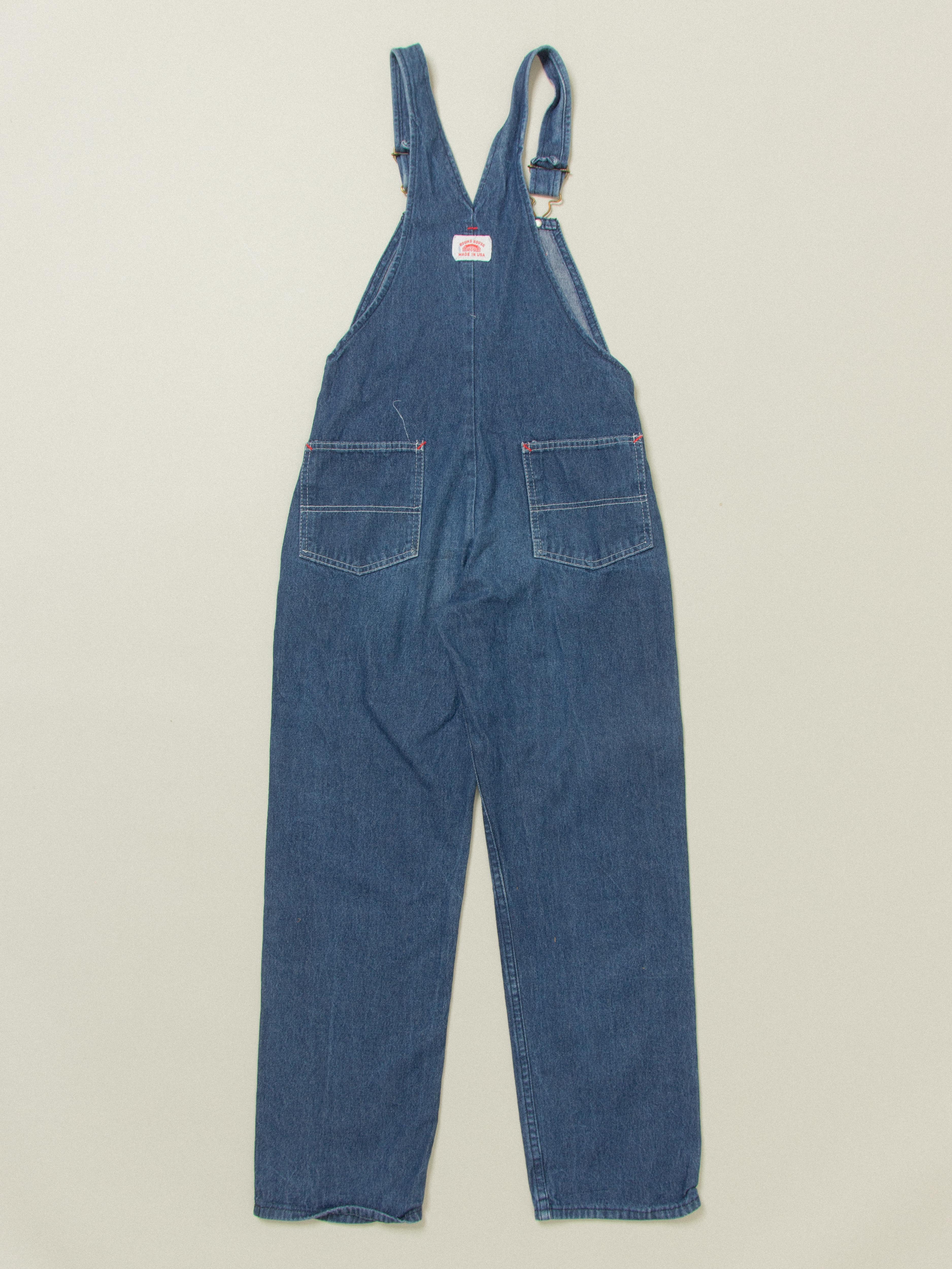 Vtg Round House Denim Overalls - Made in USA (XXS) – Broadway & Sons