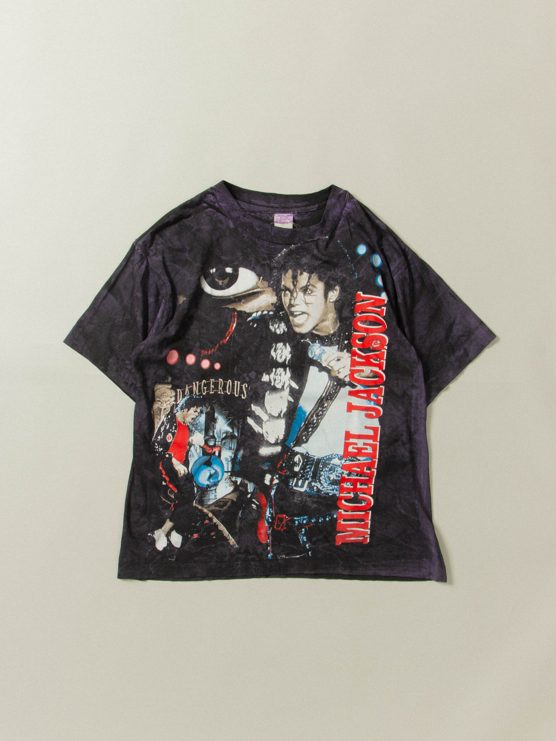 1992 Vintage Michael Jackson Dangerous Tee Shirt 