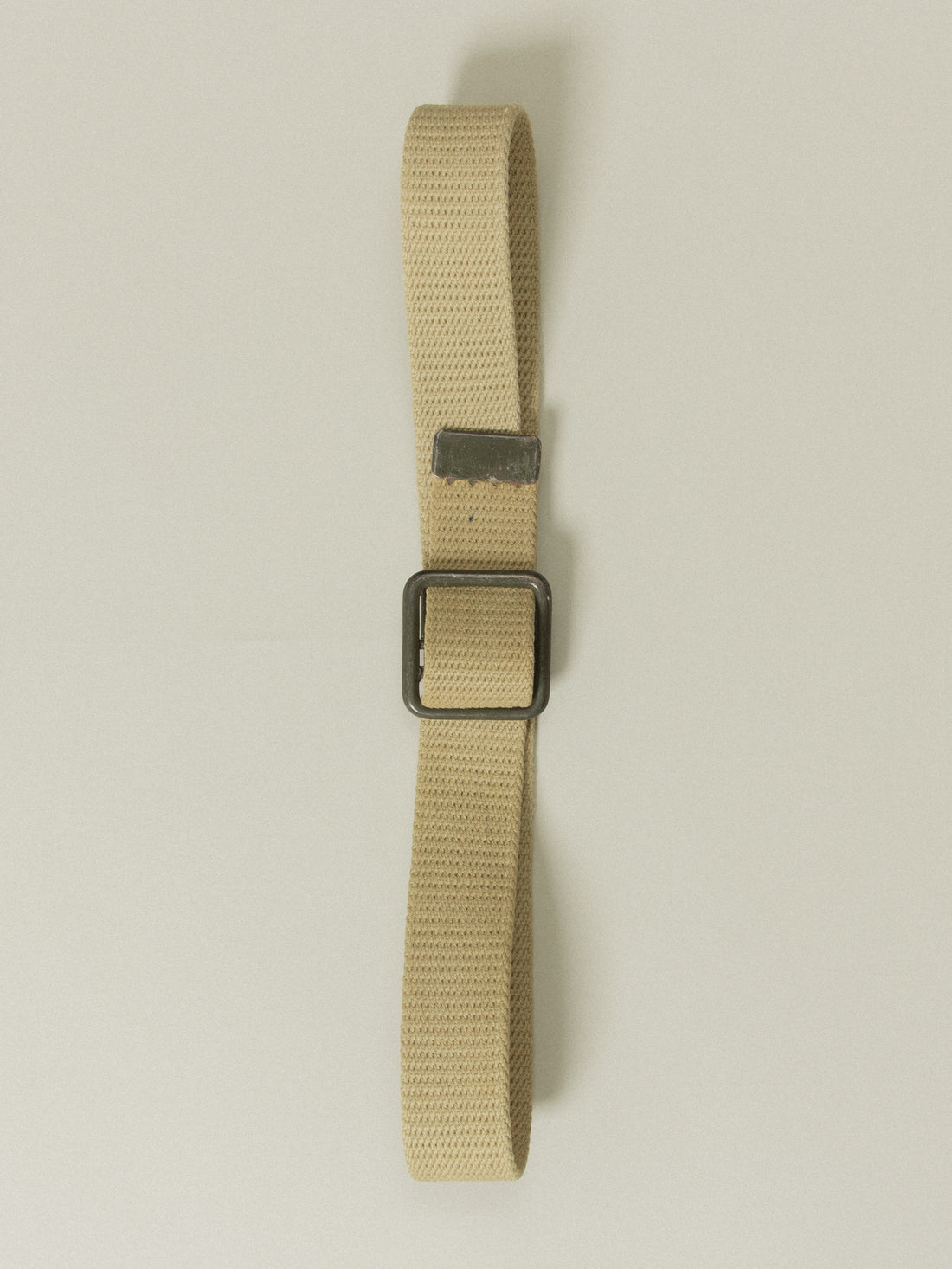 Vtg 1960s-1980s French Army Canvas Belts