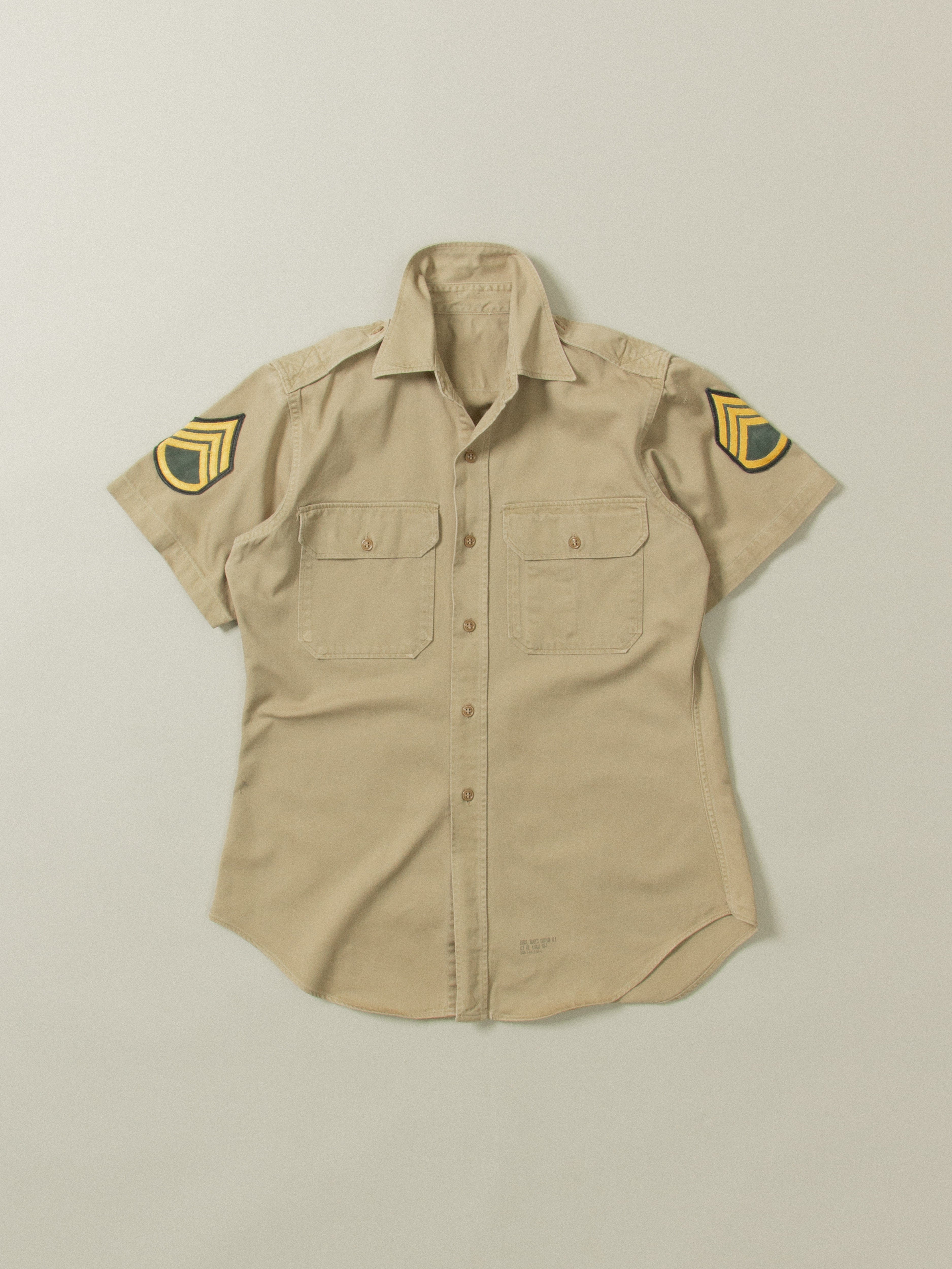 Vtg 1960s US Army Khaki Shirt (XS) – Broadway & Sons