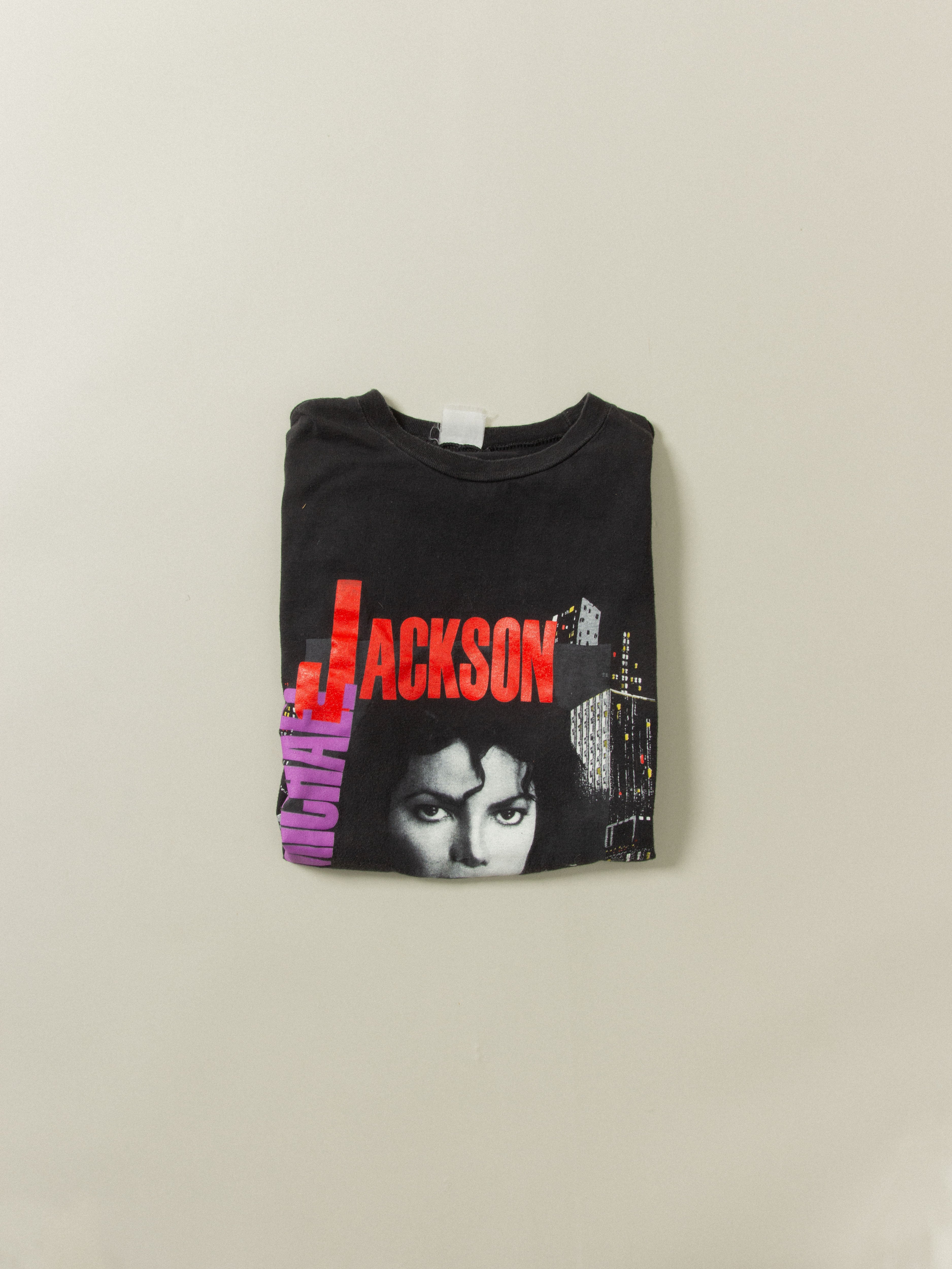 Michael hotsell Jackson Bad tour 1988 junkfood tshirt