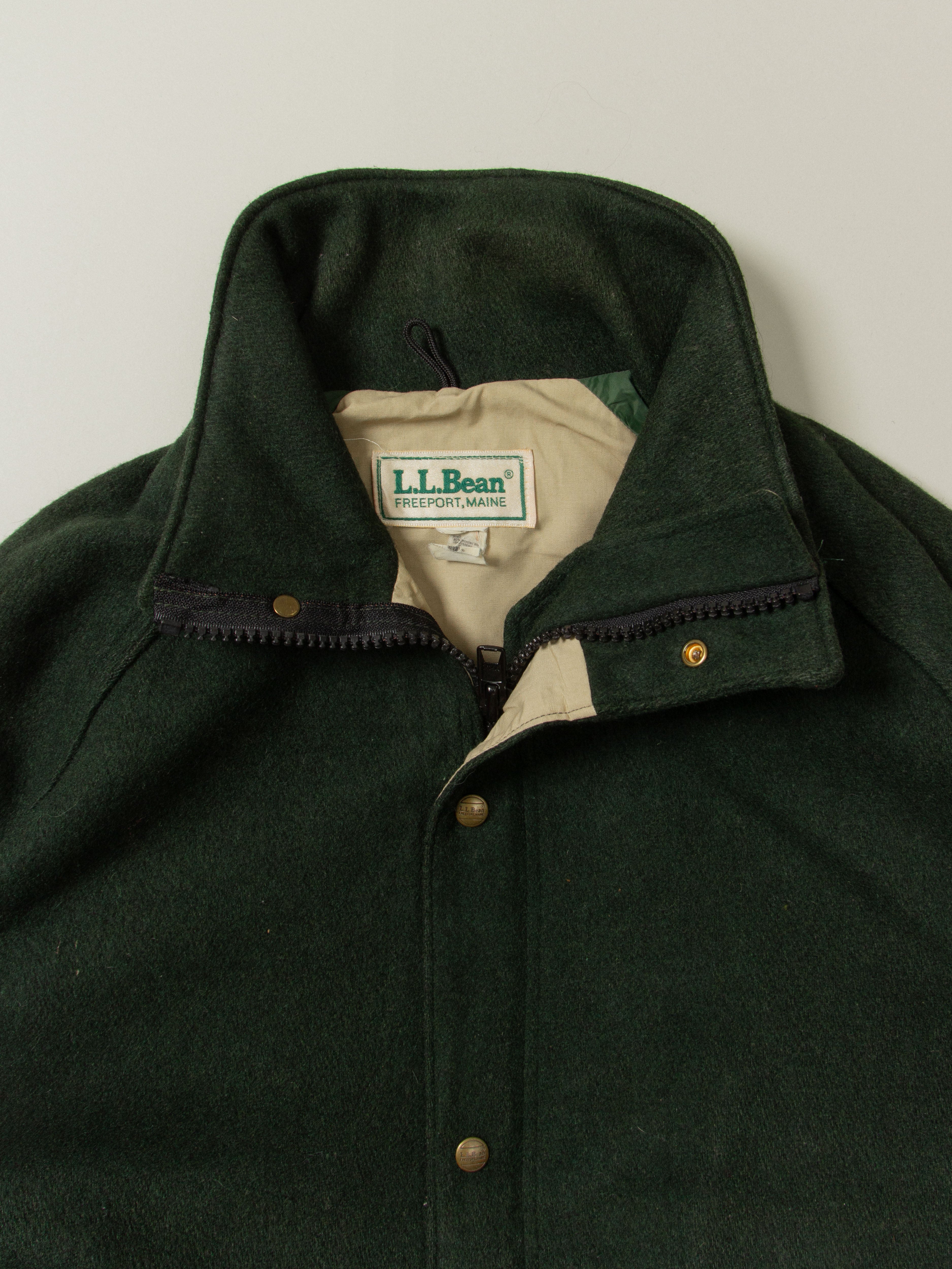 Ll bean store wool coat