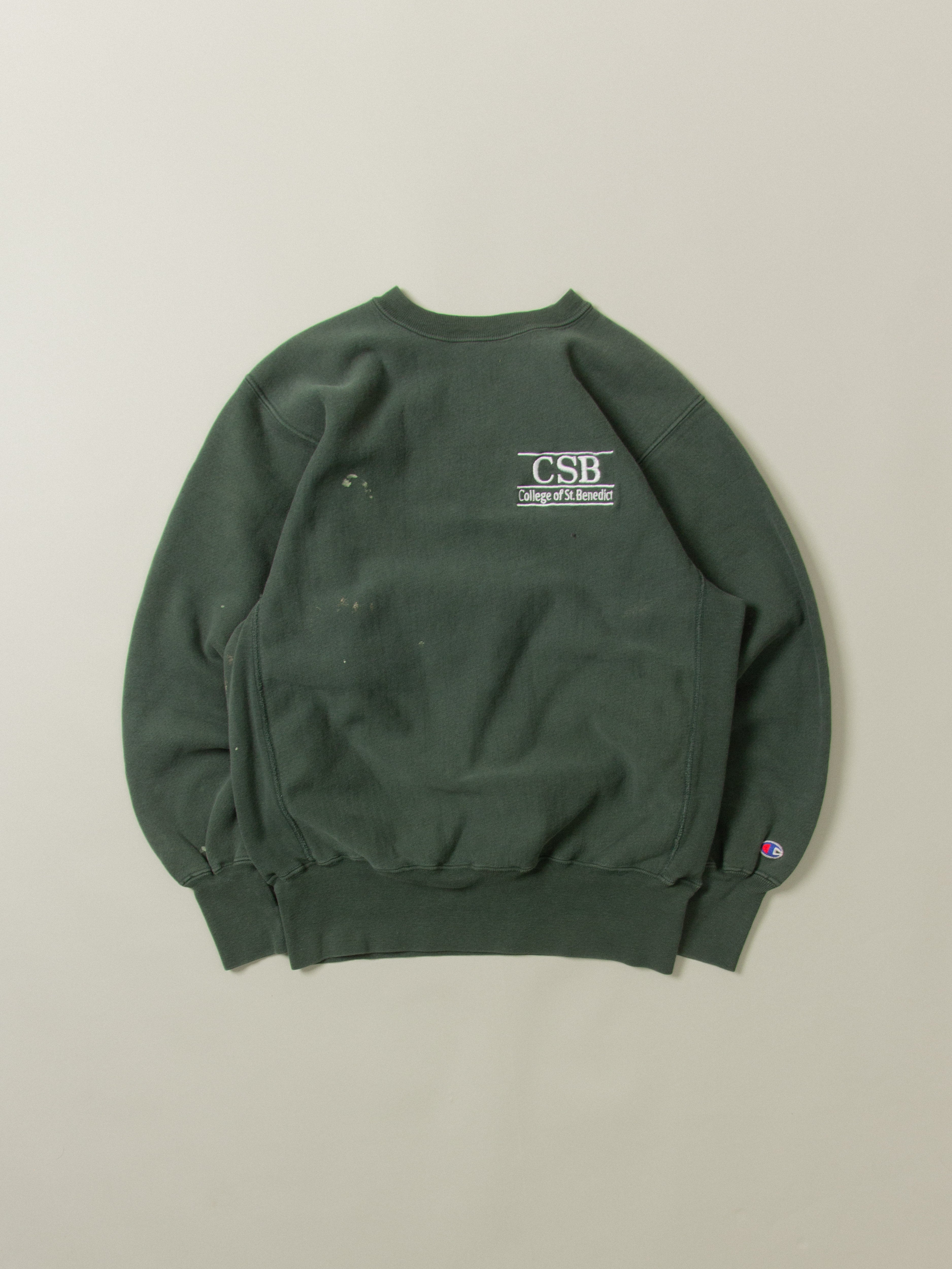 Vtg 1990s Champion Reverse Weave Sweatshirt - Made in USA (M)