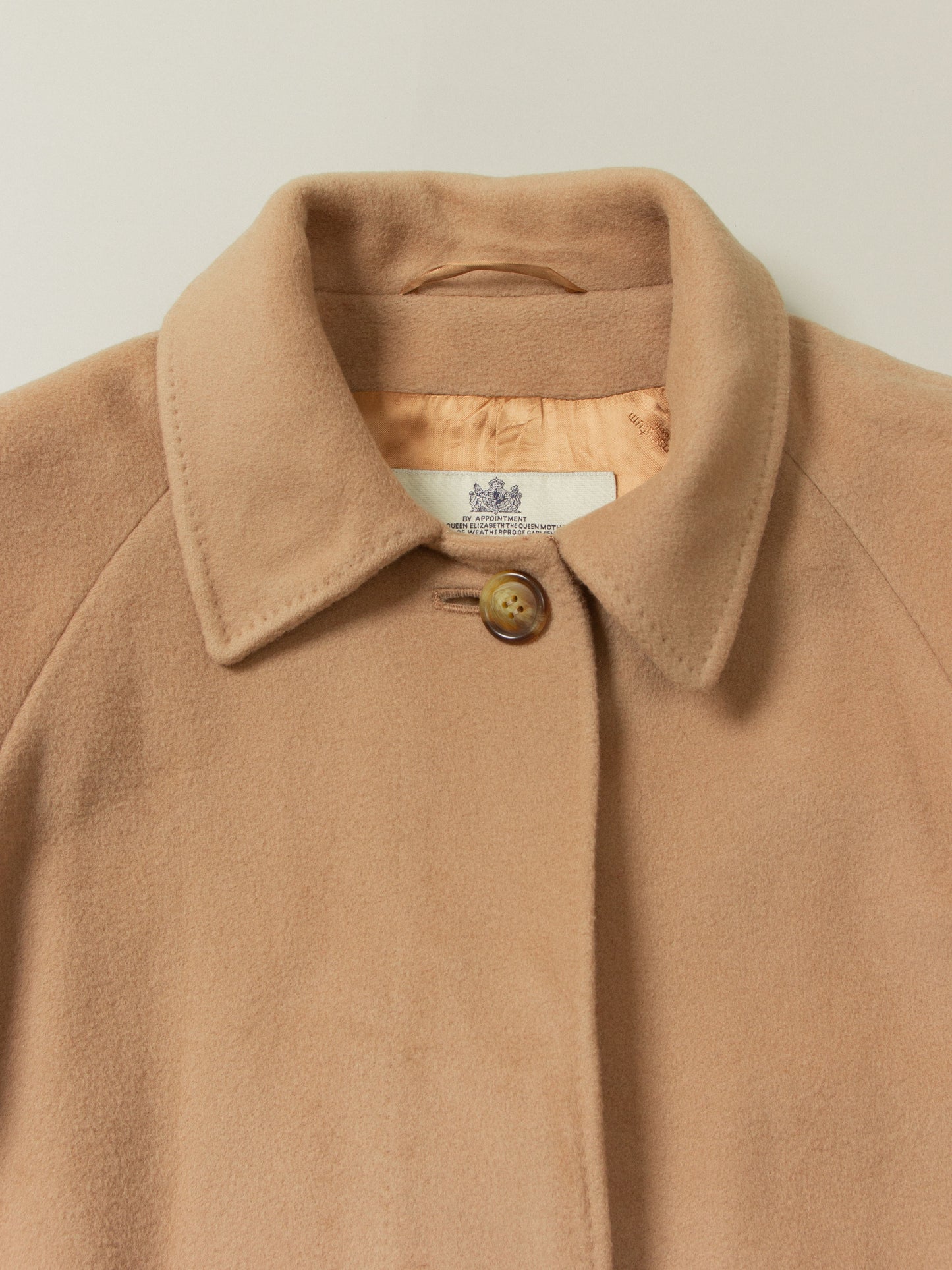 Vtg 1980s Aquascutum Raglan Coat - Made in England (M)