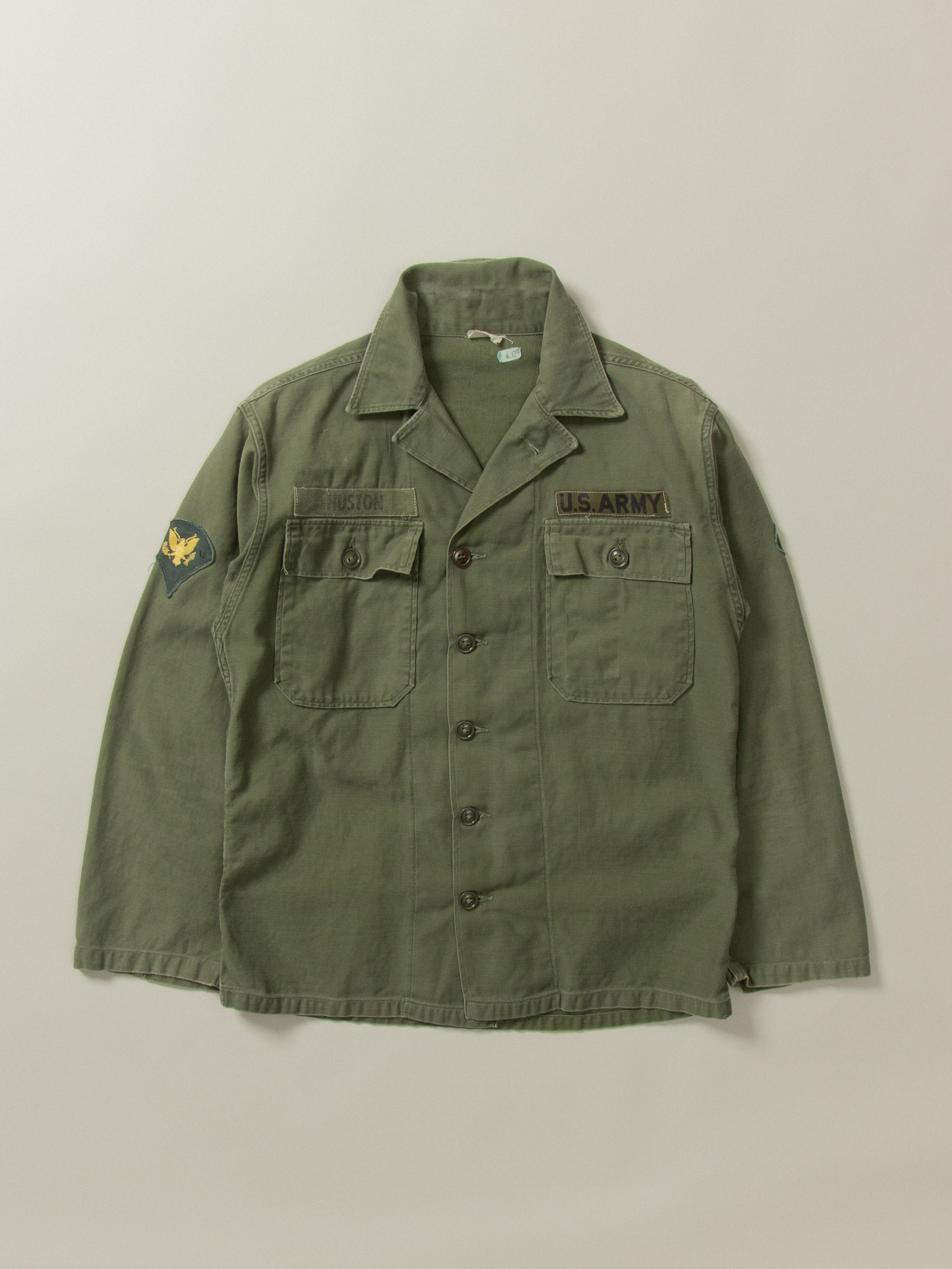 Vtg 1960s US Army OG-107 Fatigue Shirt (M) – Broadway & Sons