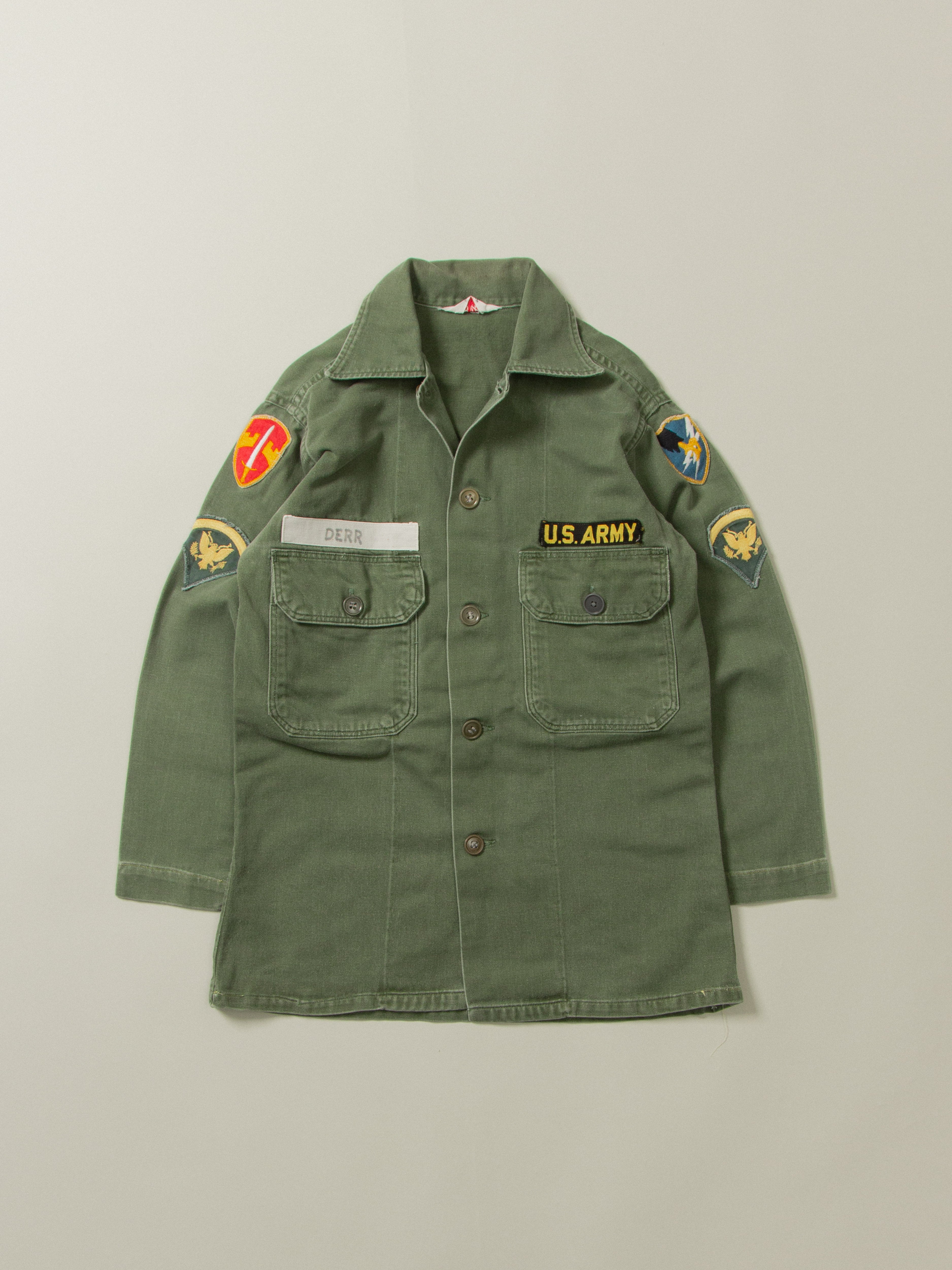 Vtg 1960s US Army OG-107 Fatigue Shirt (XS) – Broadway & Sons