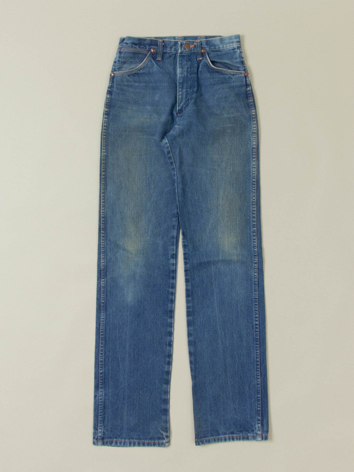 Vtg 1970s Wrangler Bootcut Denim Trousers (28x36)