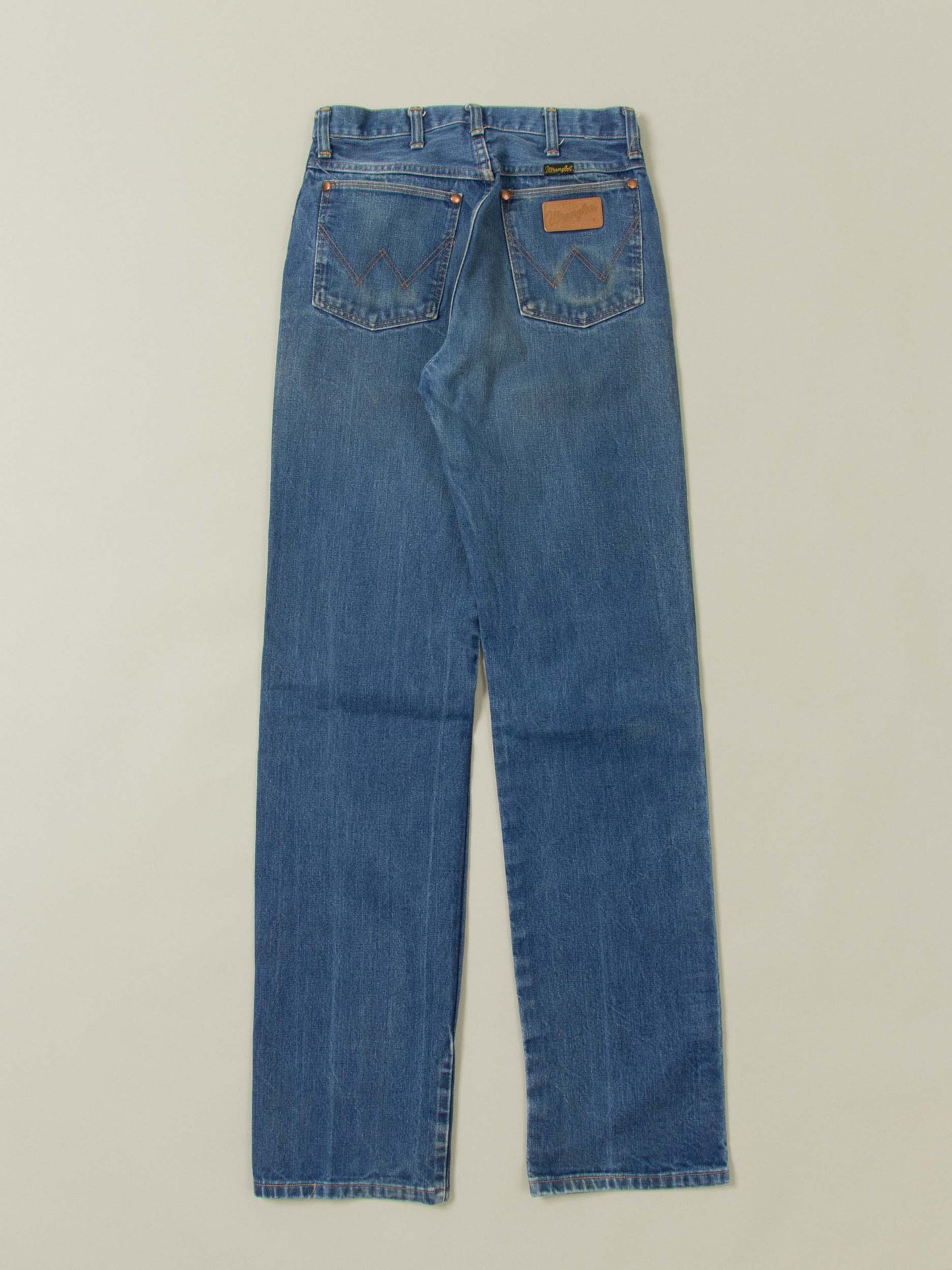 Vtg 1970s Wrangler Bootcut Denim Trousers (28x36)