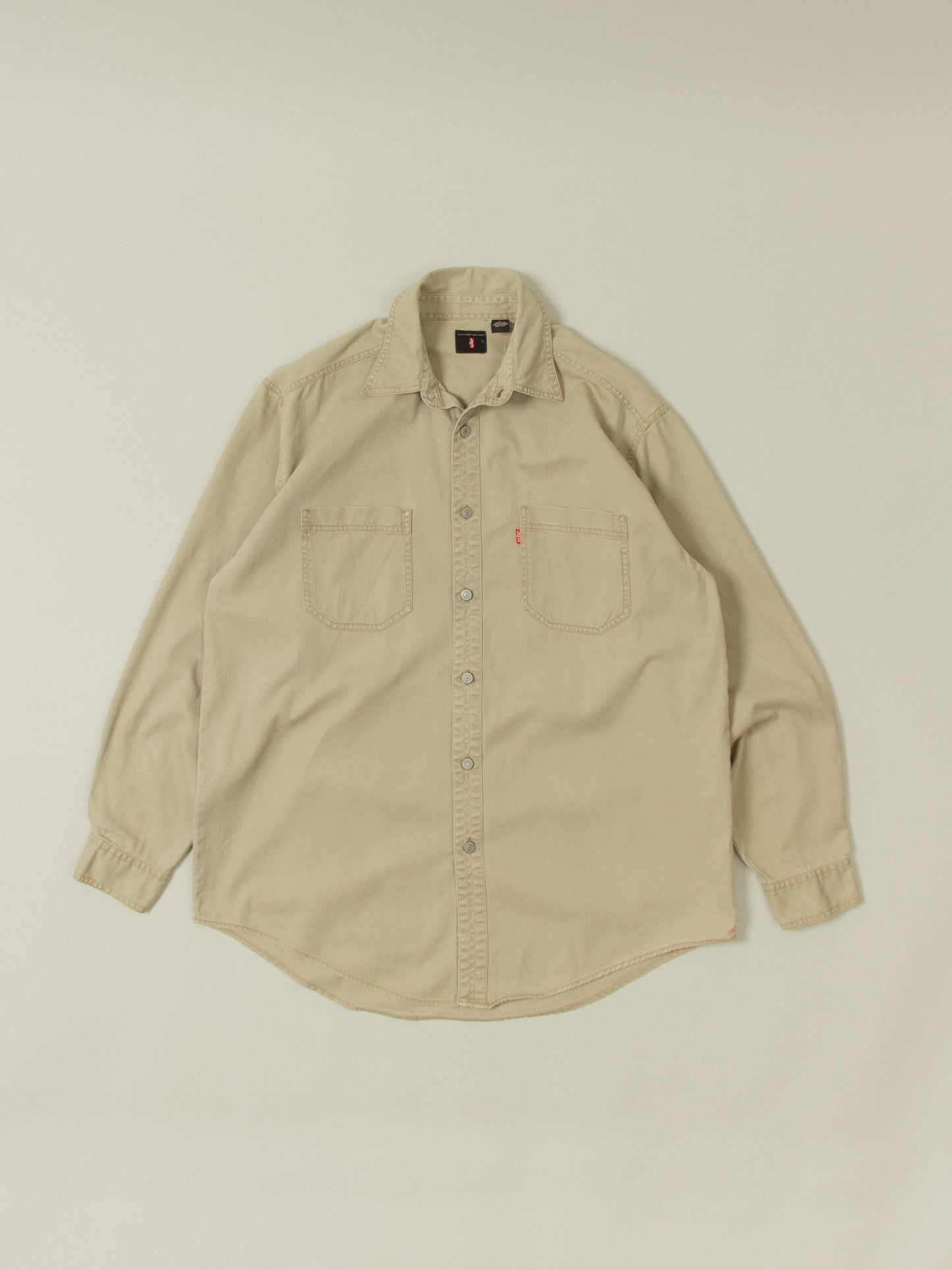 Levi's Khaki Shirt (L)