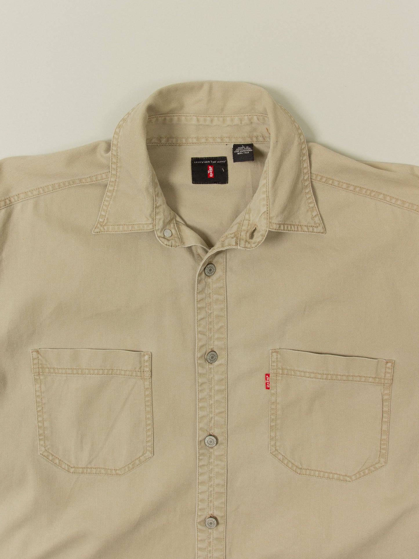 Levi's Khaki Shirt (L)