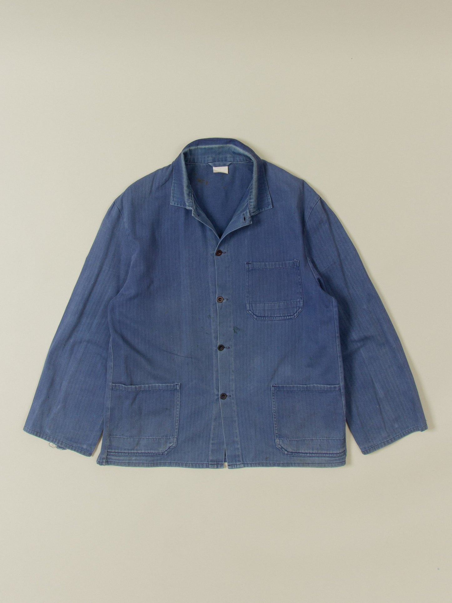 Vtg 1980s HBT Workwear Jacket (M)