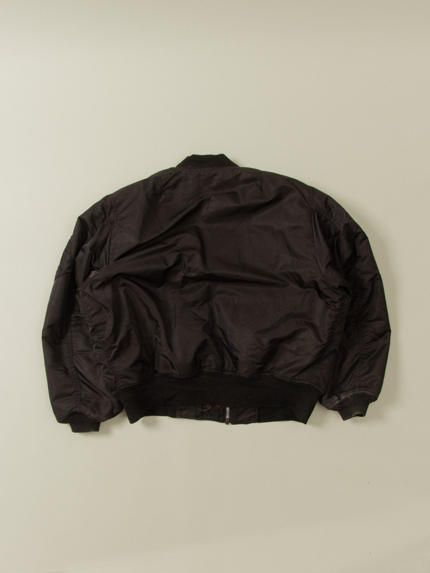 Vtg 1990s Schott NYC MA-1 Bomber Jacket (XXL)