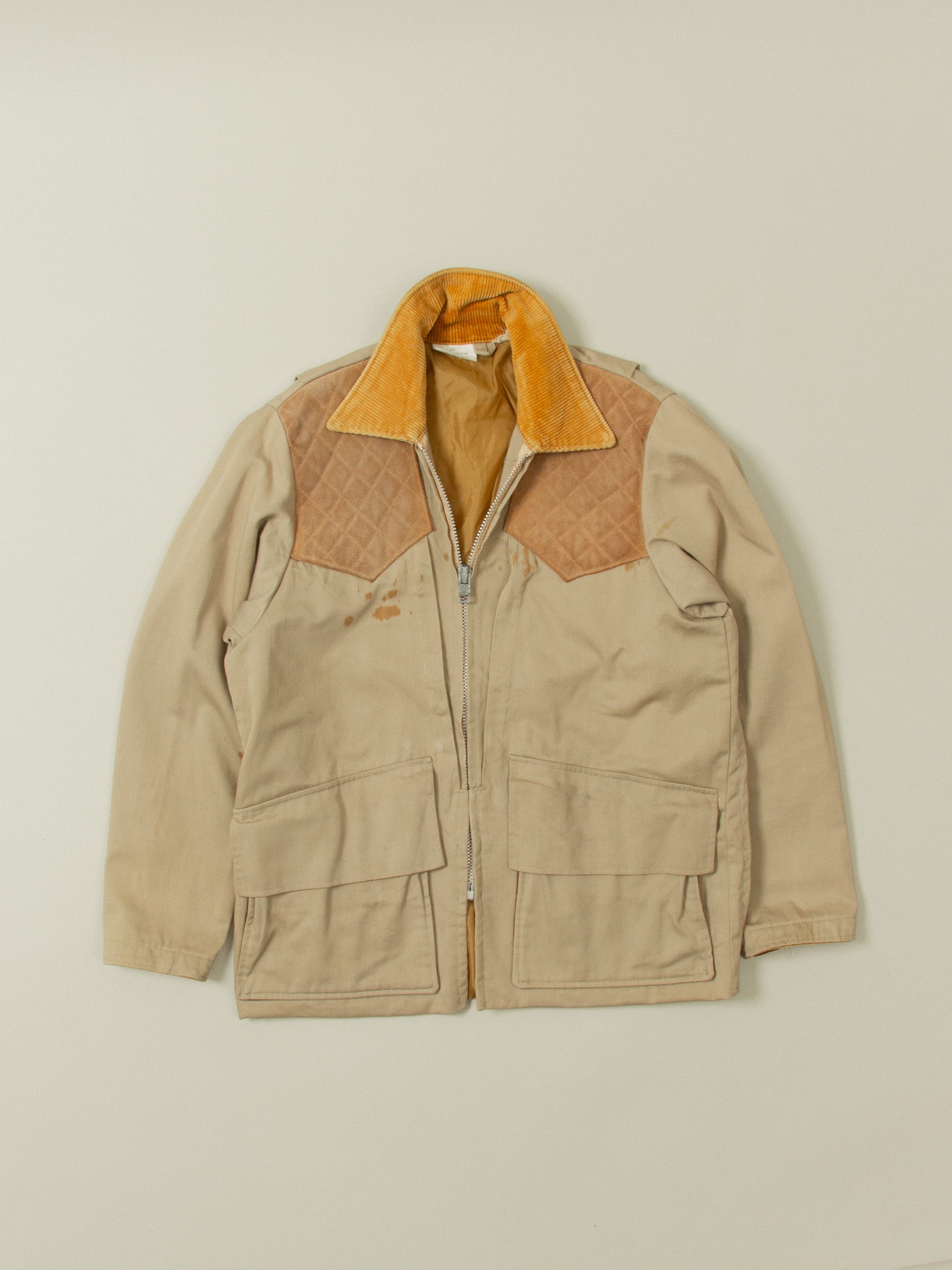 Vtg 1970s Lined Hunting Jacket S Broadway Sons