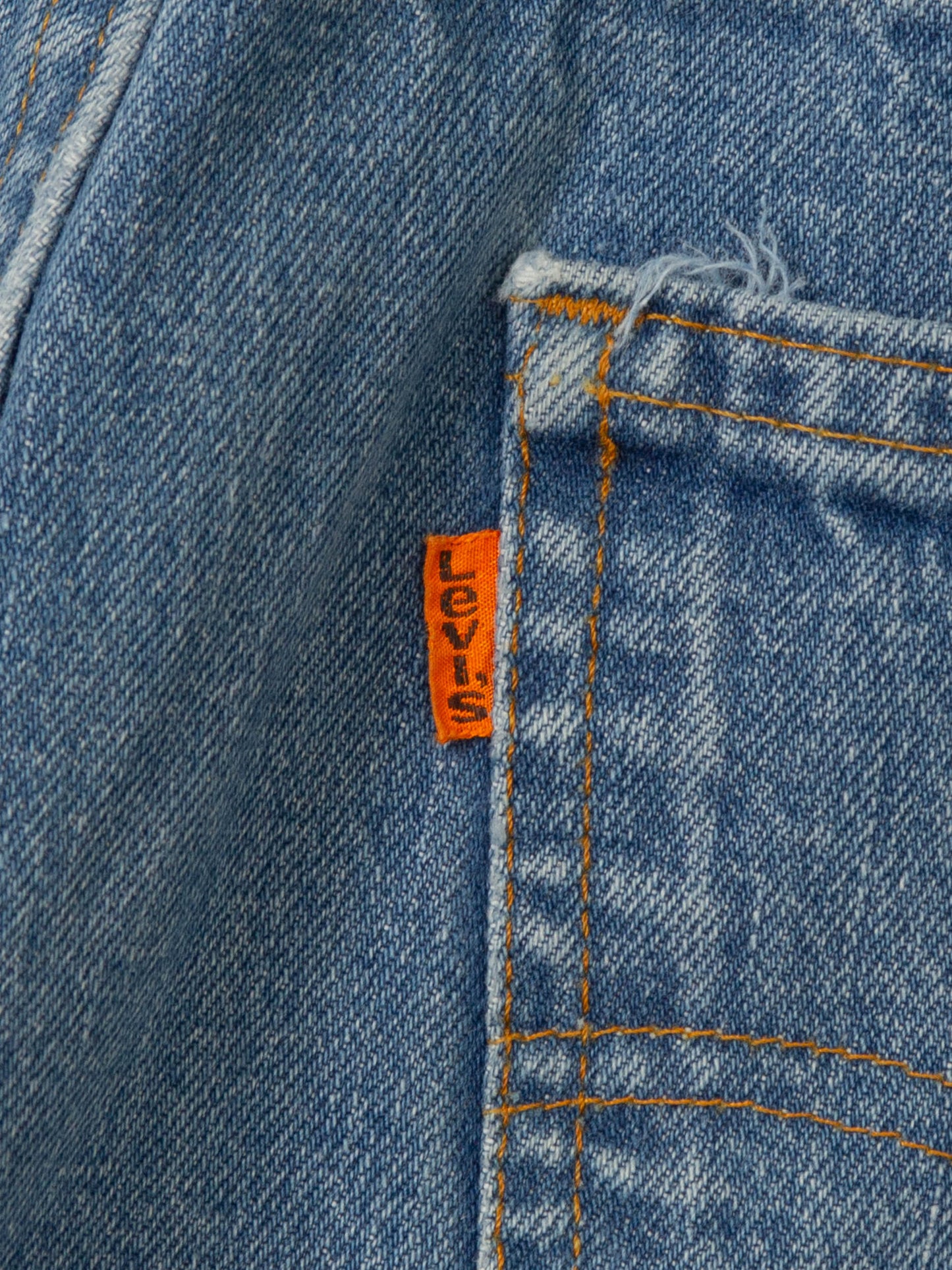 Vtg 1980s Levi's 517 Orange Tab - Made in USA (34x27)