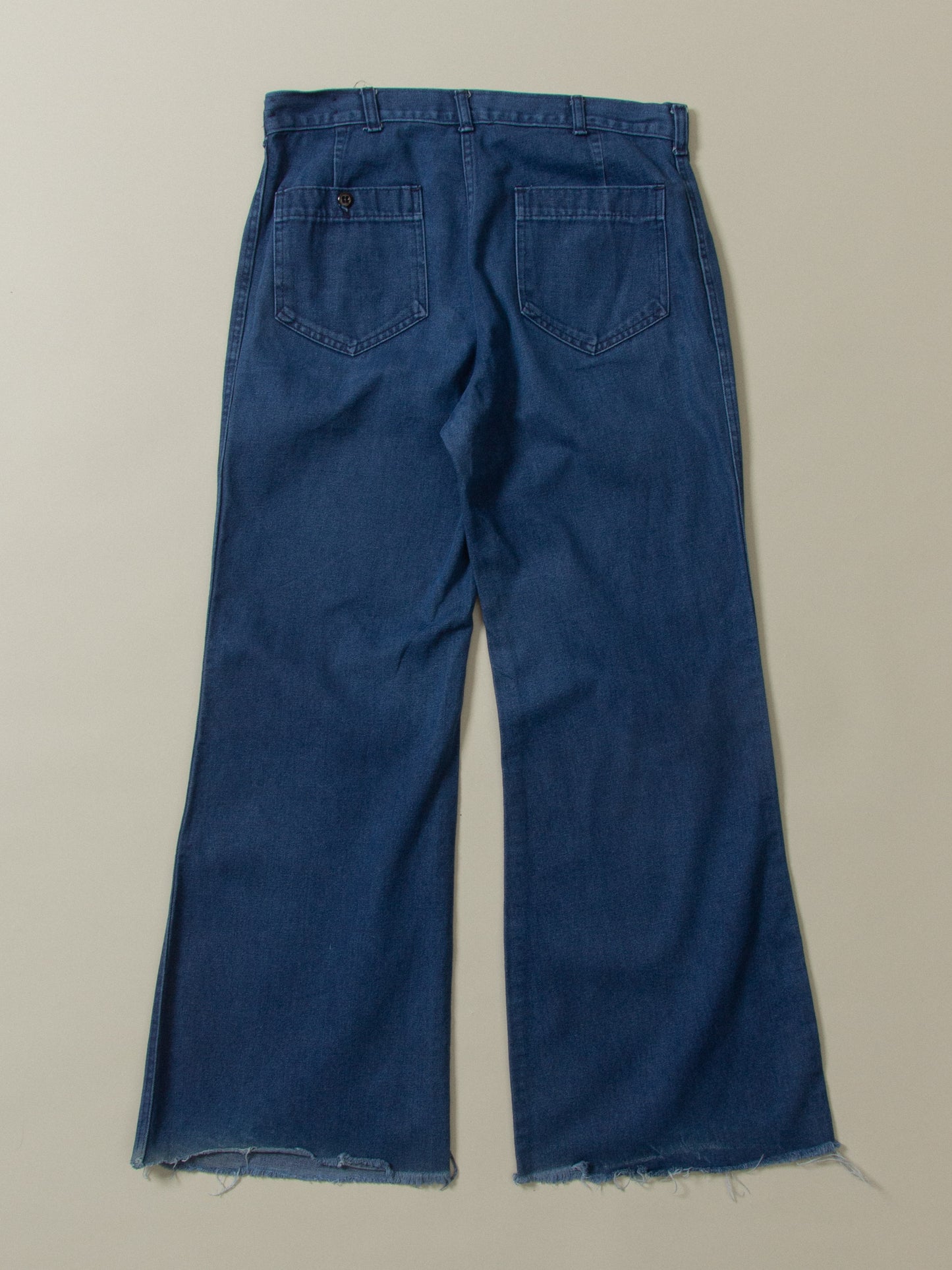 Vtg 1990s USN Bell Bottom Jeans - Made in USA (32x29)