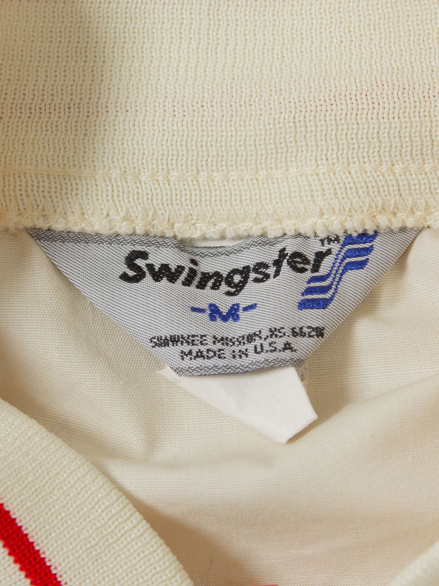 Vtg 1980s Swingster Raglan Sports Jacket - Made in USA (S)