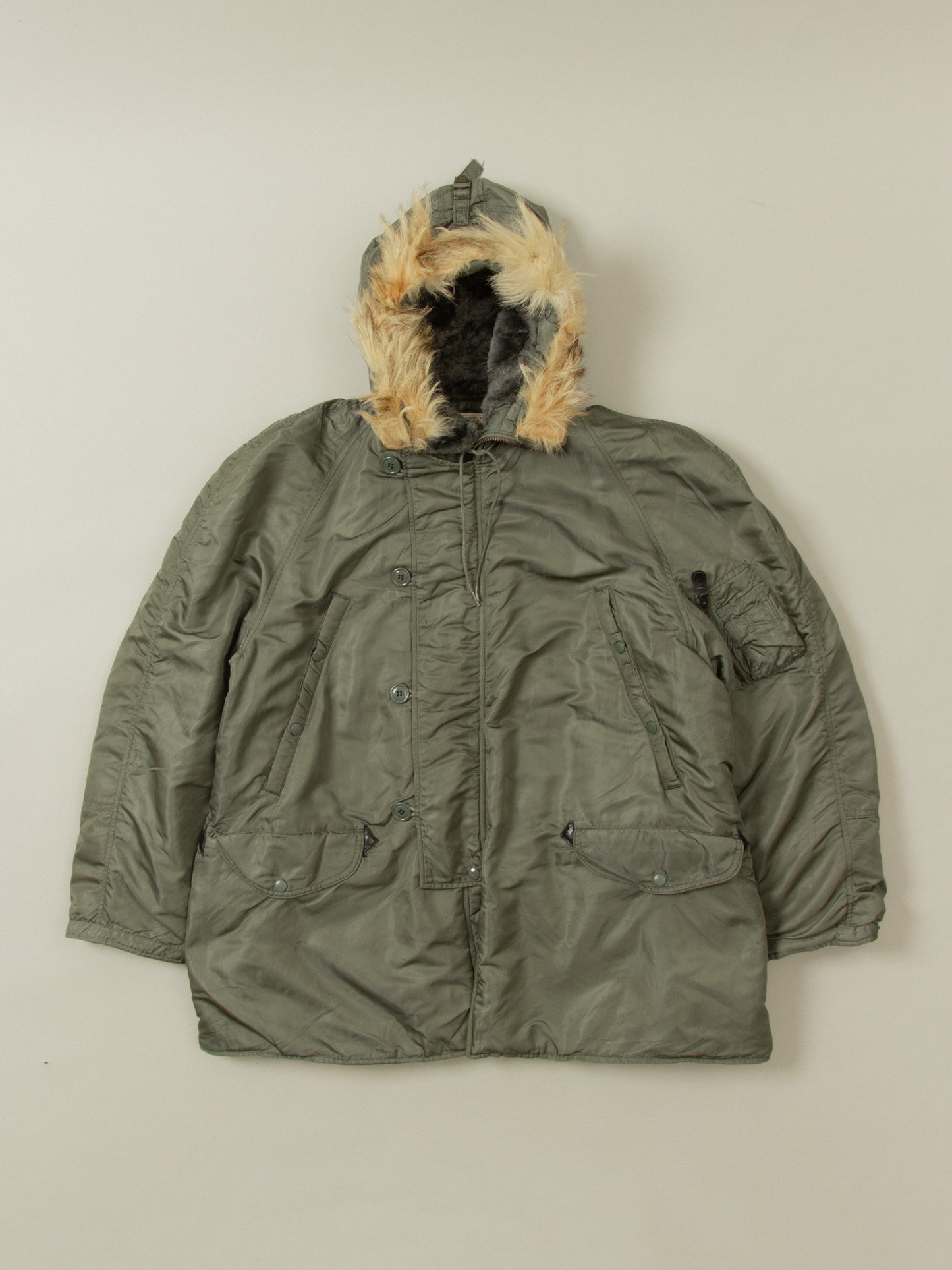 Vtg 1960s US Air force N-3B Snorkel Parka (XL)