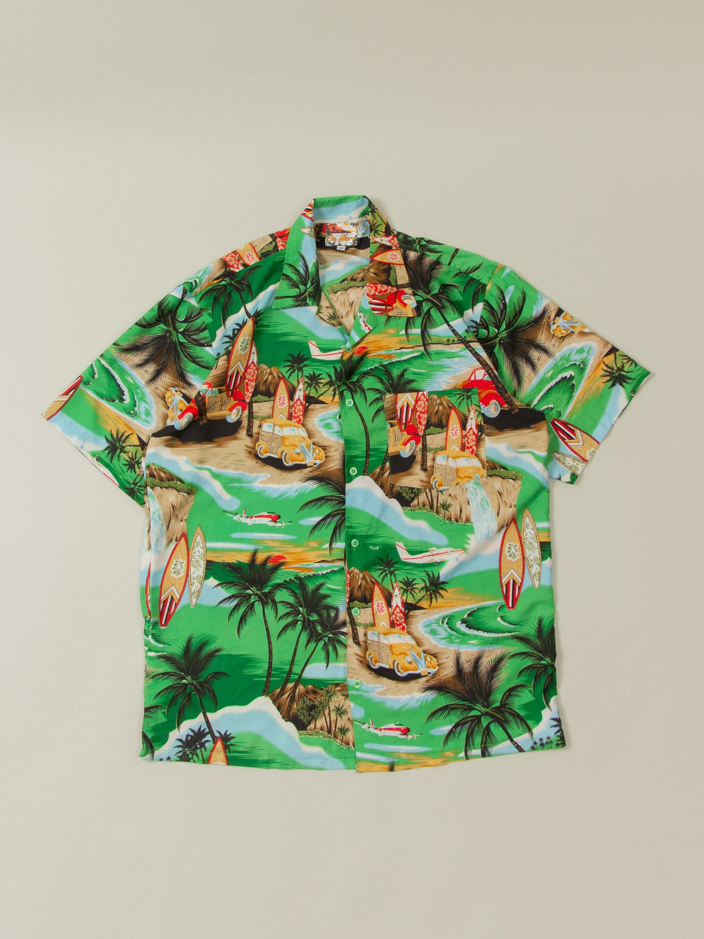 Vtg Camp Collar Hawaii Shirt (L)