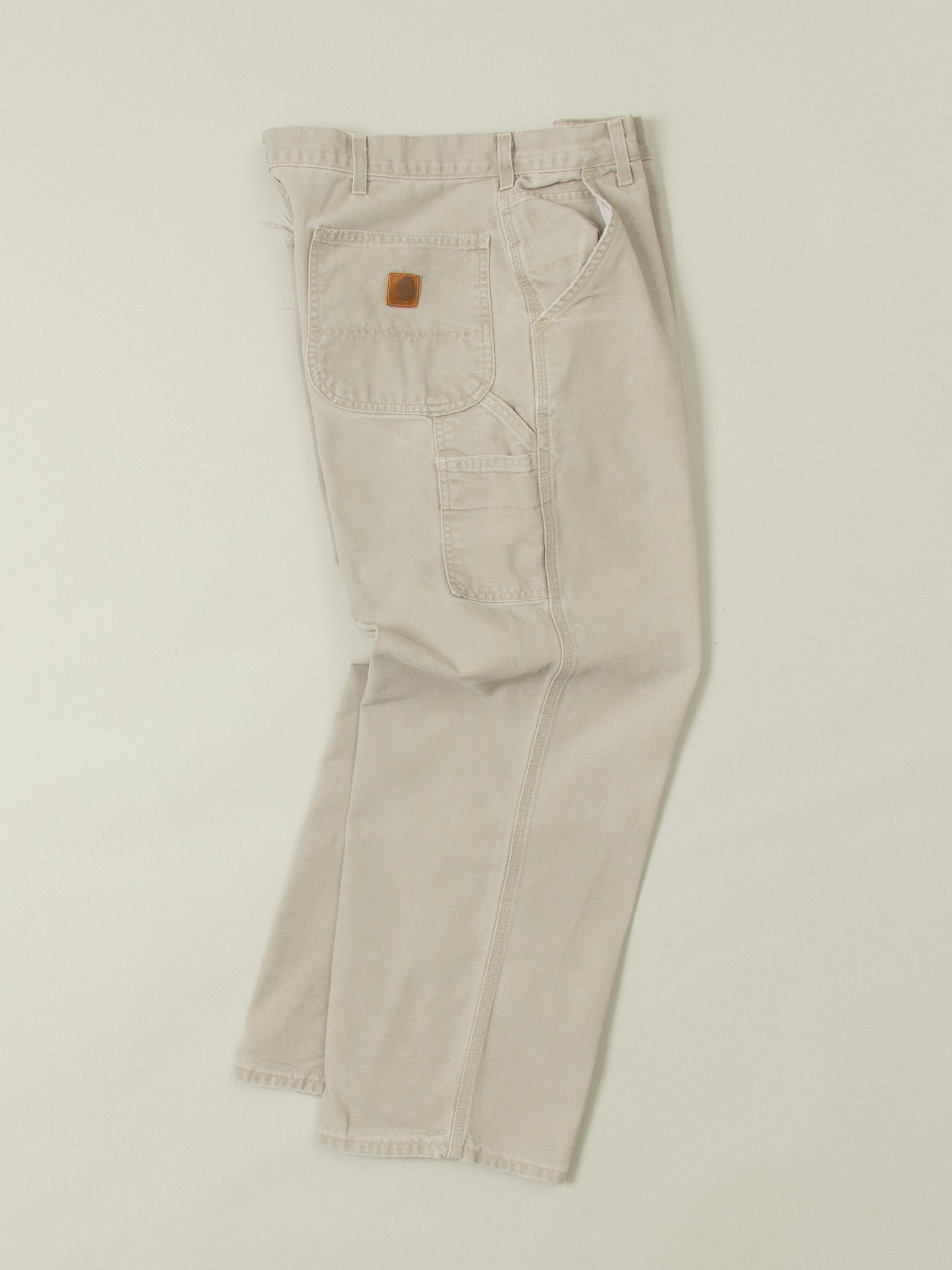 Vtg Carhartt Carpenter Trousers (38x29)