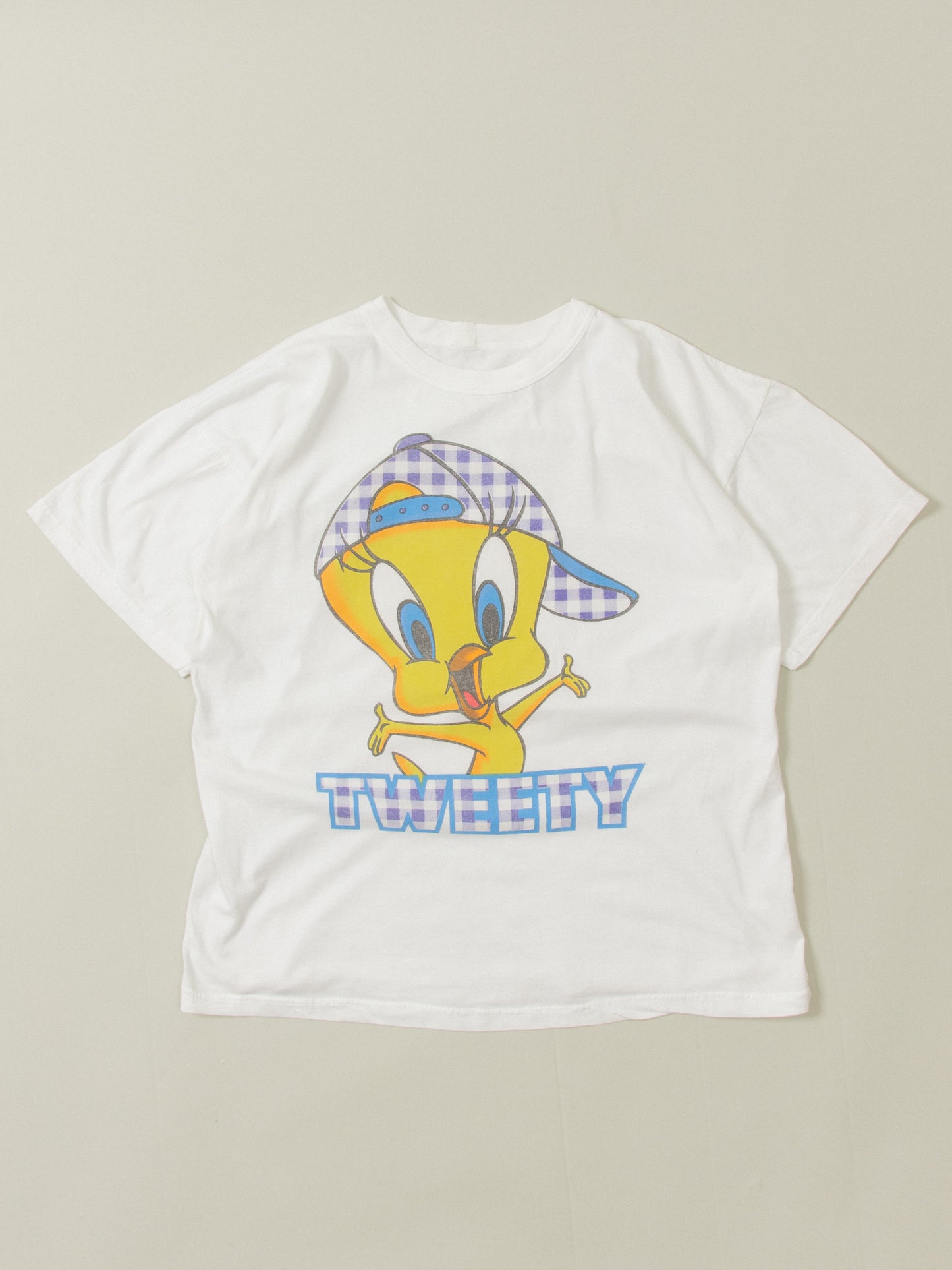 Vtg 1990s Looney Tunes Tweety Tee (L)