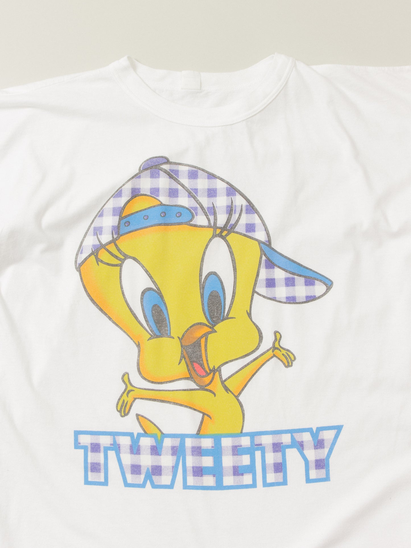 Vtg 1990s Looney Tunes Tweety Tee (L)