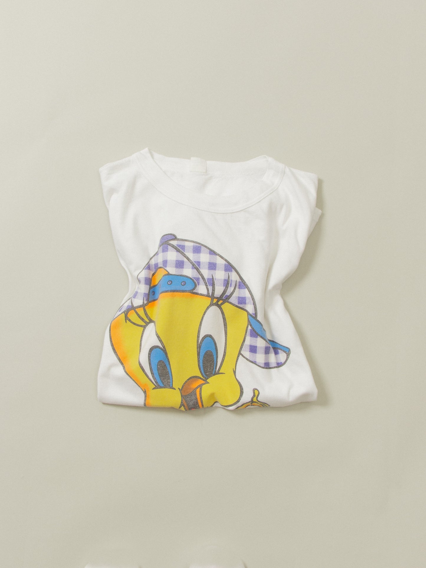 Vtg 1990s Looney Tunes Tweety Tee (L)