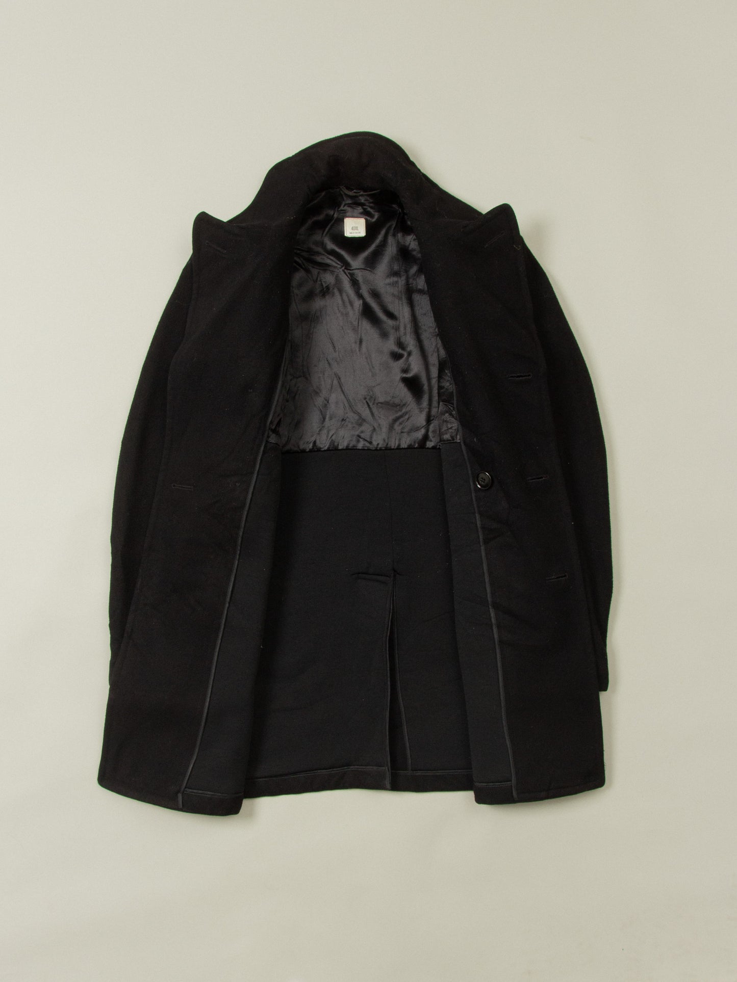 Vtg 1990s US Navy Wool Peacoat (L)