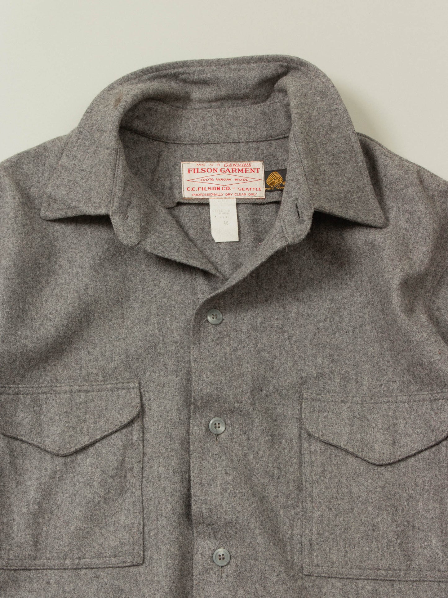 Vtg 1980s Filson Wool Shirt (L/XL)