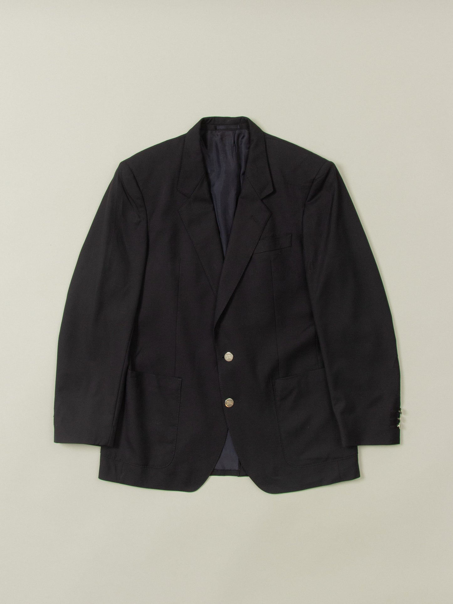 Vtg 1980s Burberrys Wool Blazer (M)