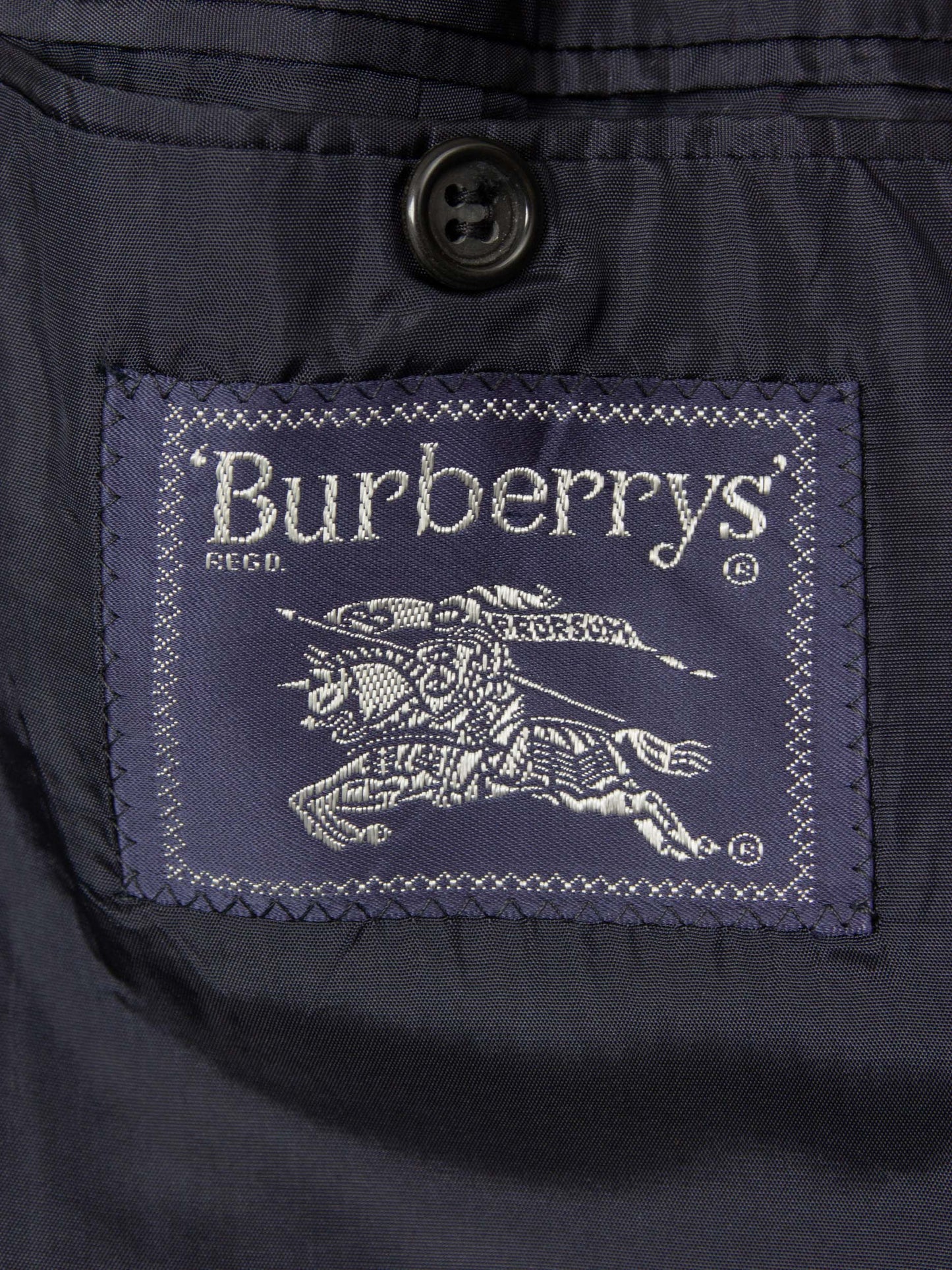 Vtg 1980s Burberrys Wool Blazer (M)