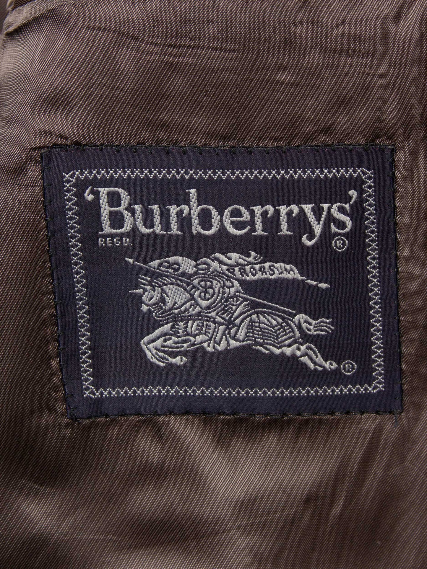 Vtg 1980s Double Breasted Burberrys Blazer (XL)