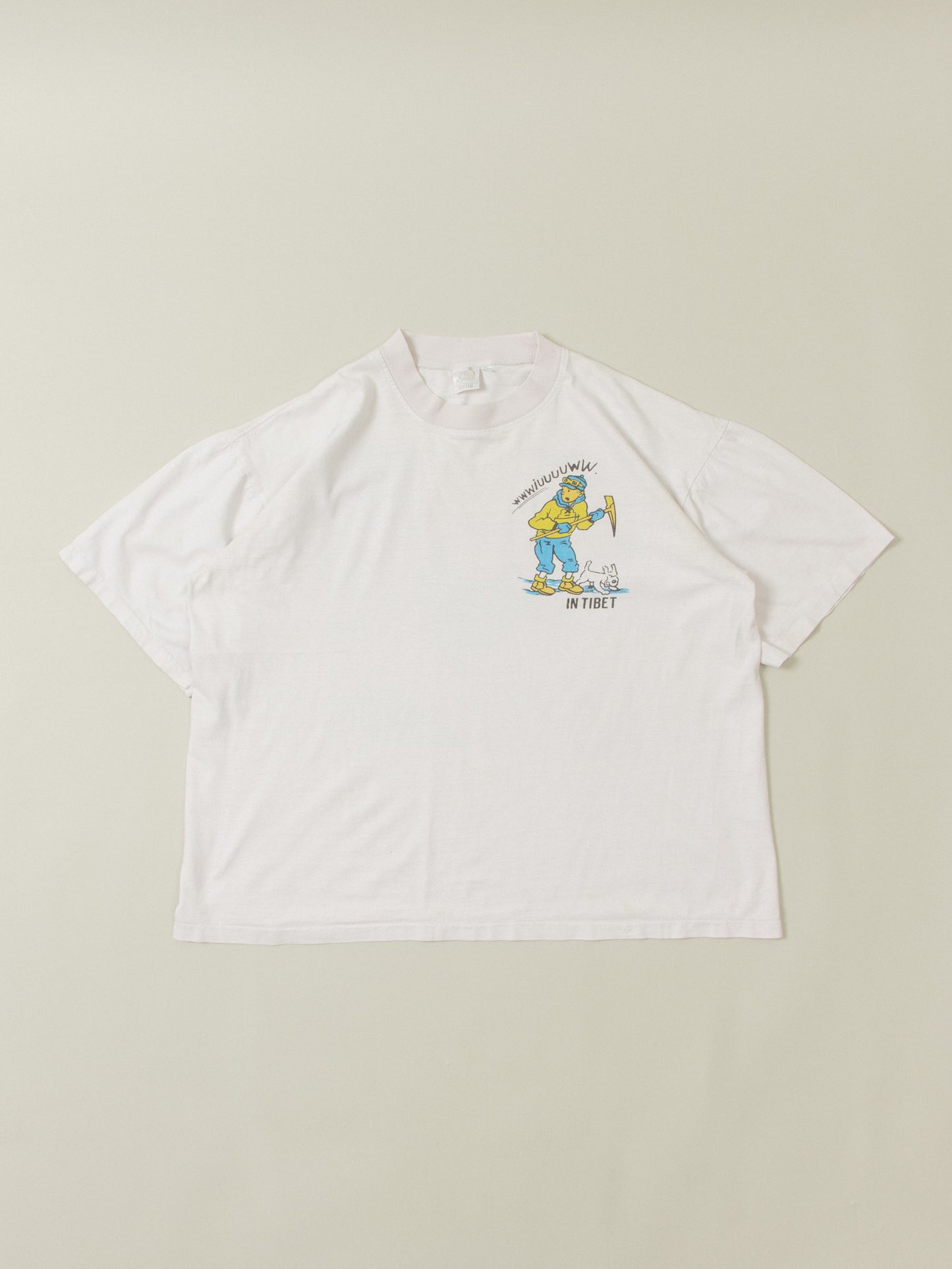 Vtg 1990s Tintin In Tibet Tee (XL)