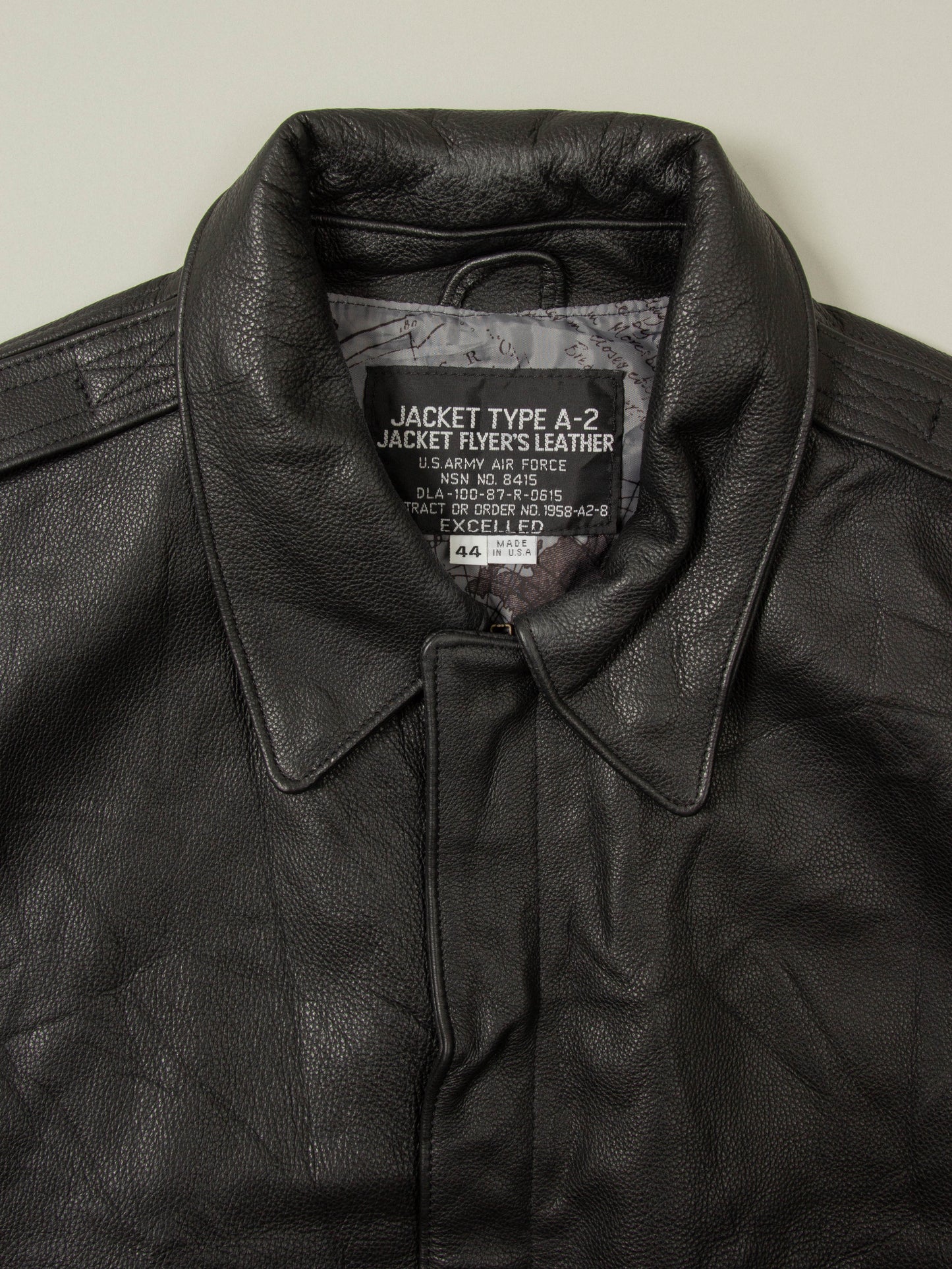 Vtg Excelled A-2 Leather Jacket - Made in USA (L)