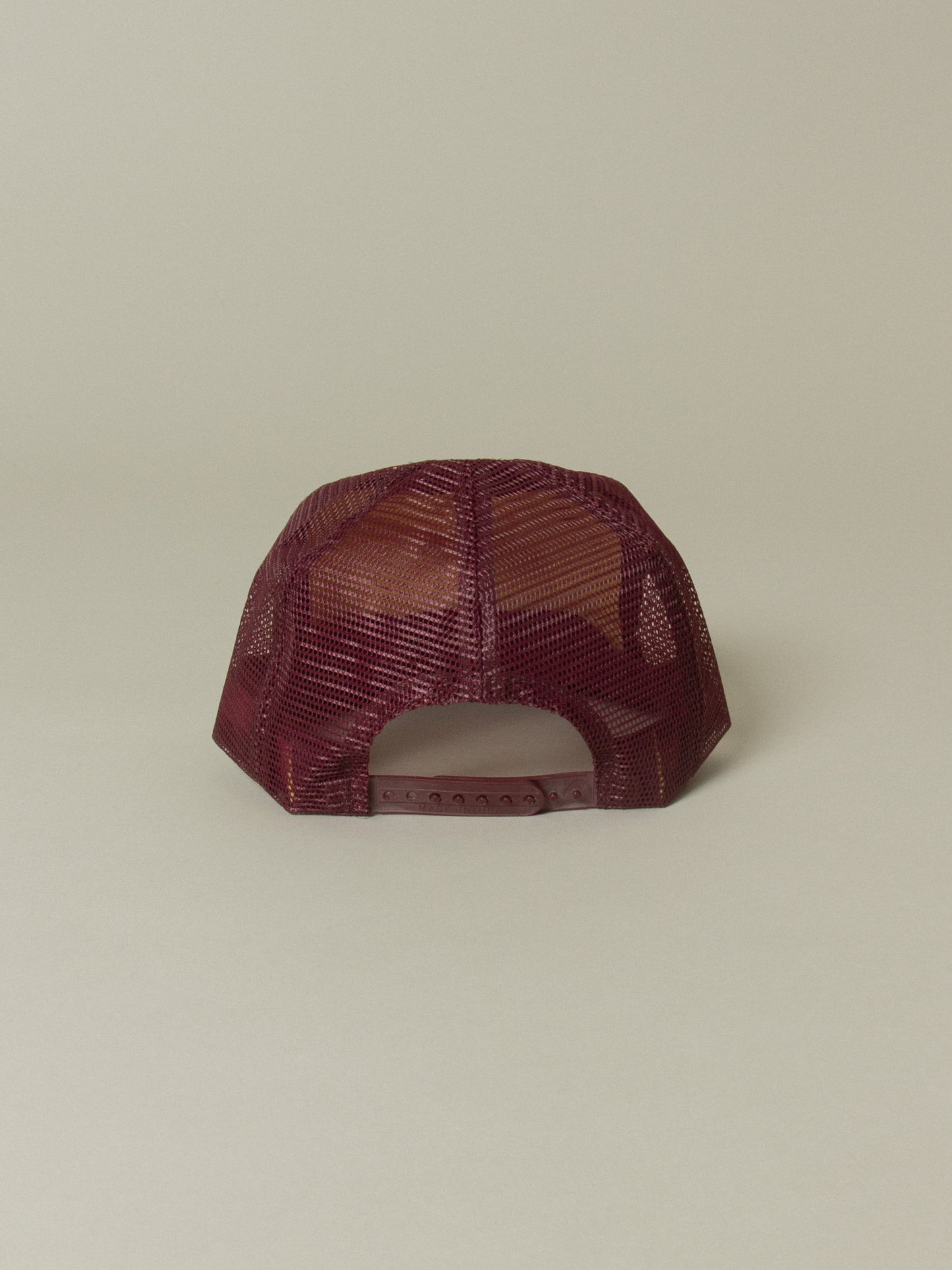 Vtg 1990s Burgundy Beaverdale Snapback Cap - Made in USA (OS)