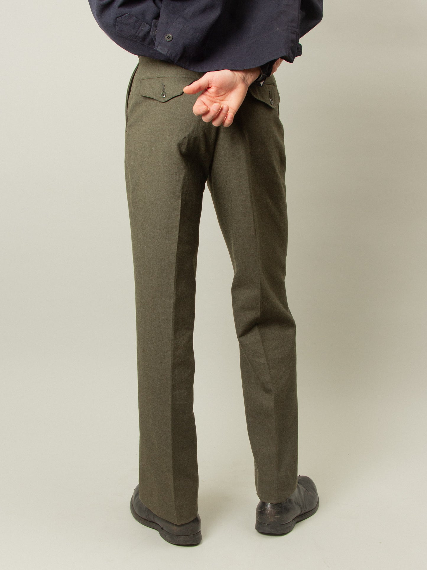 Vtg US Army Wool Trousers