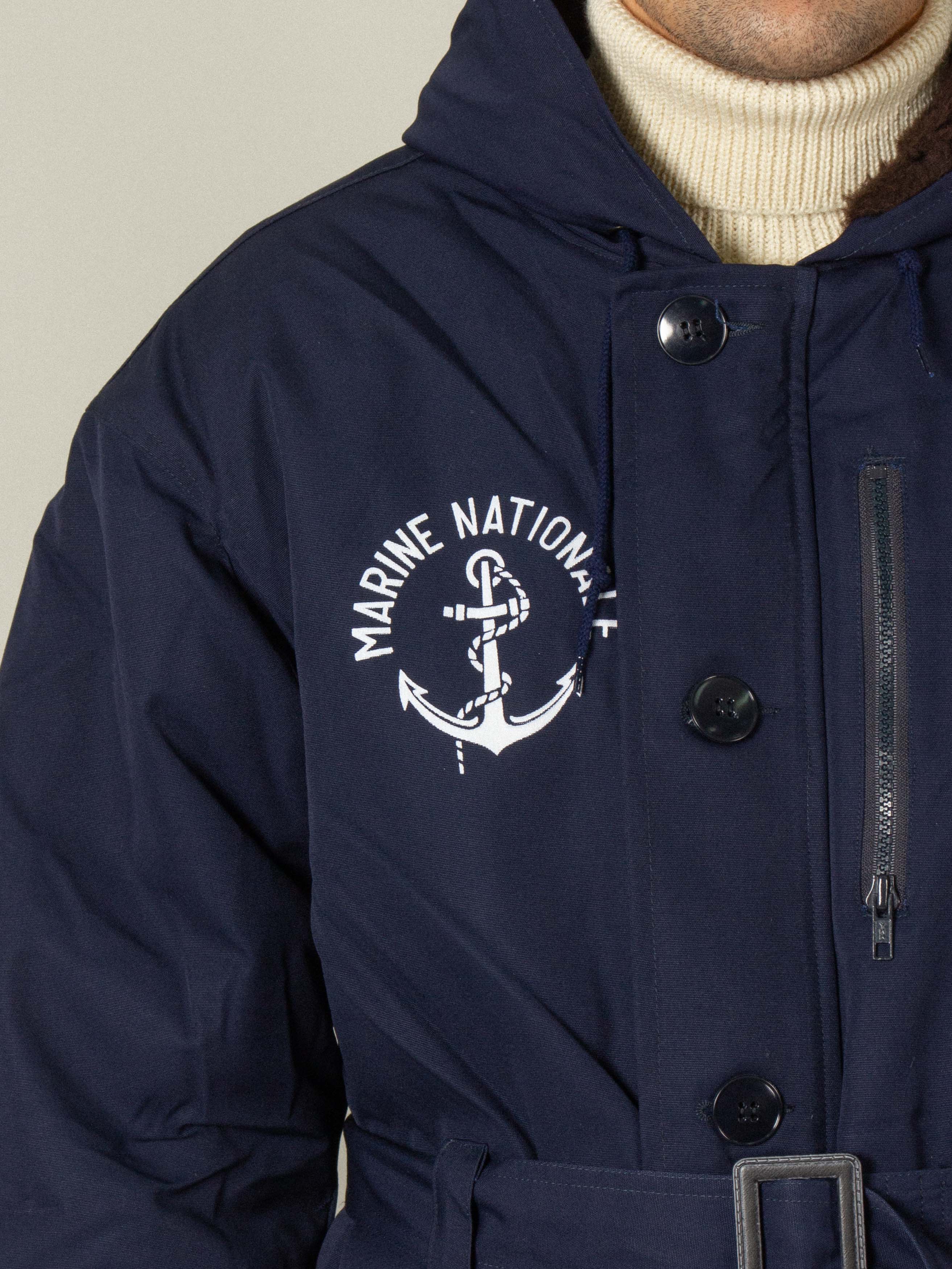 Deadstock 1980s Marine Nationale Deck Coat – Broadway & Sons