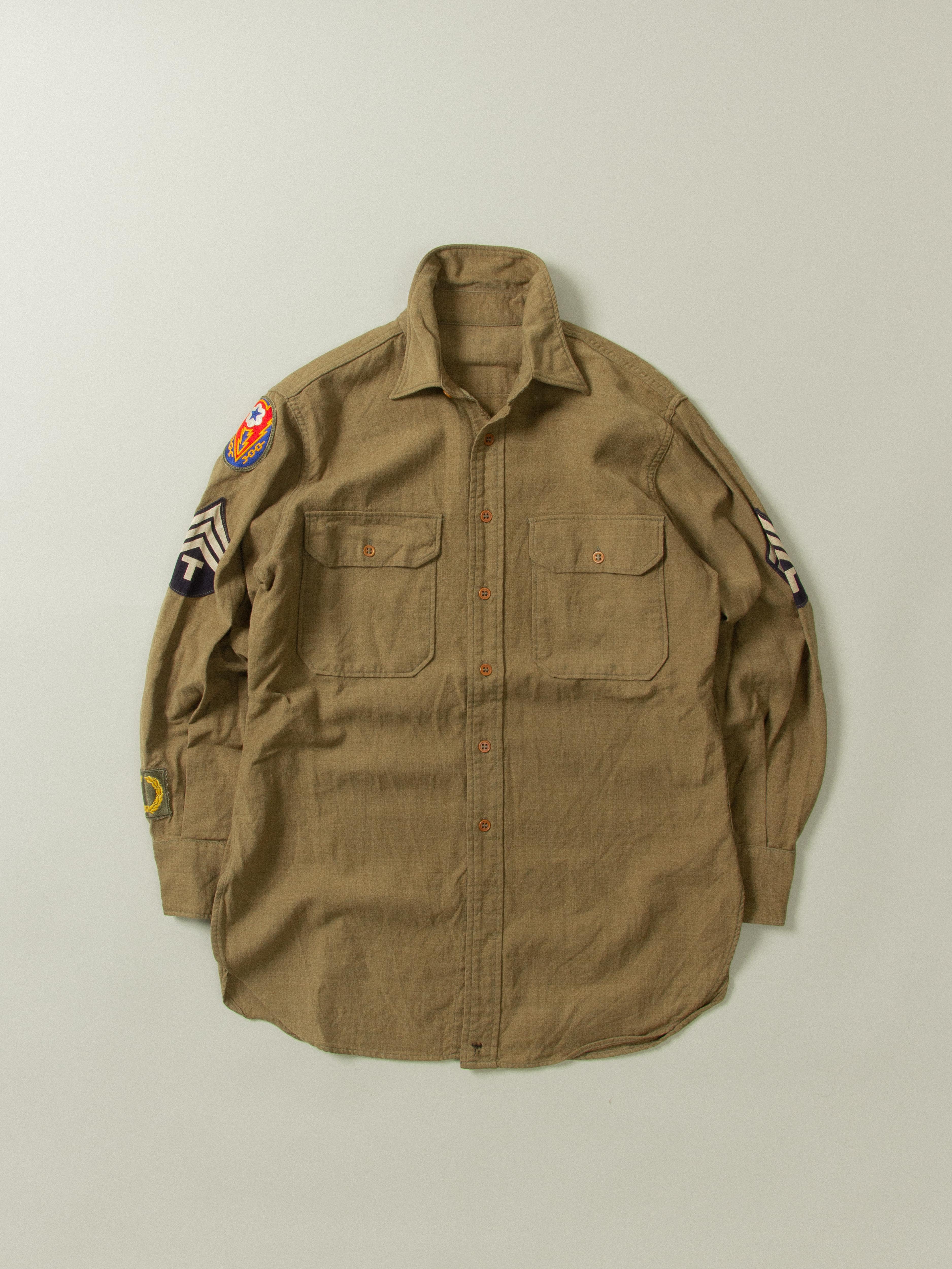 大安売りRRL US Army M37 Fatigue Denim shirt トップス