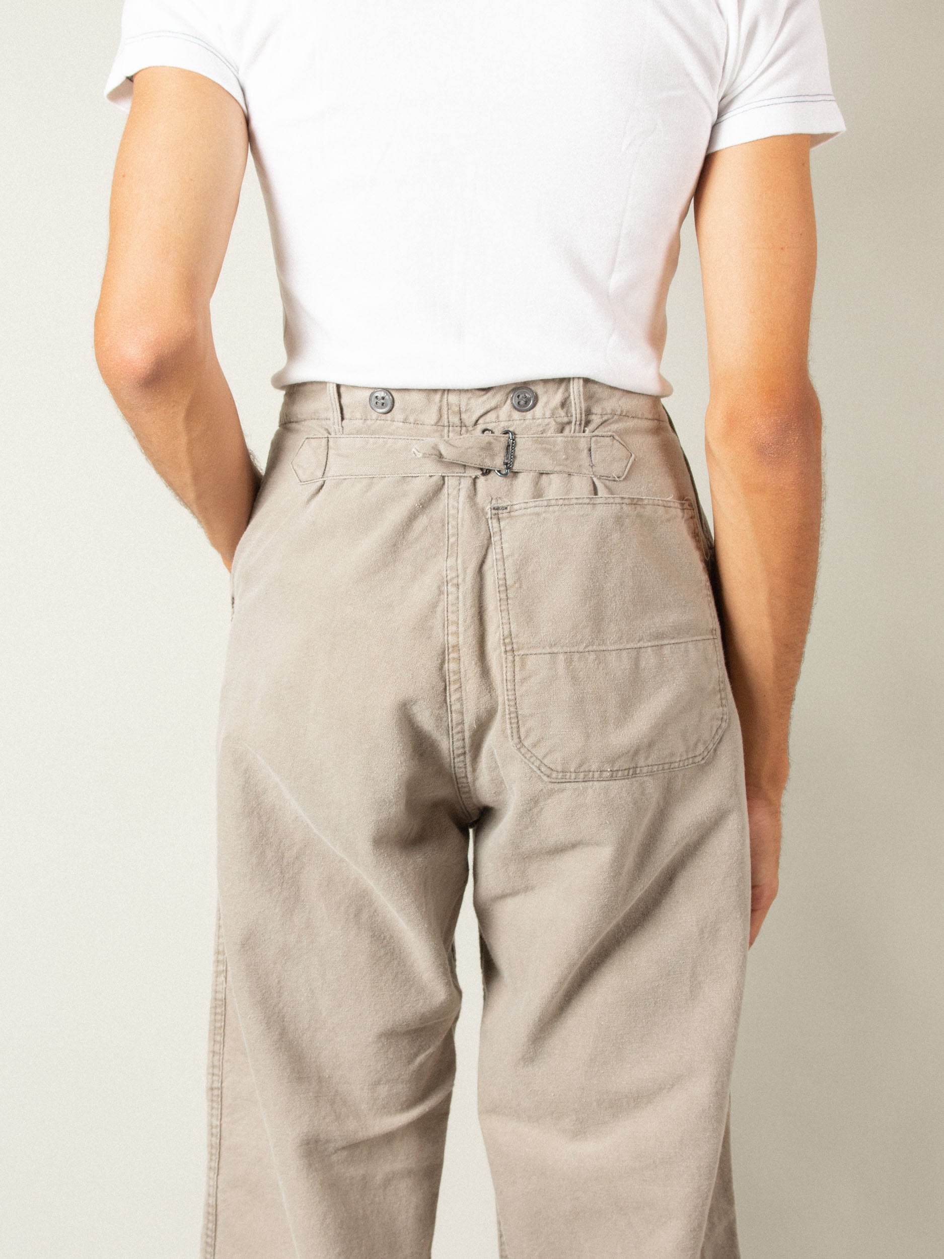 1930s-1940s Swedish Army Work Pants