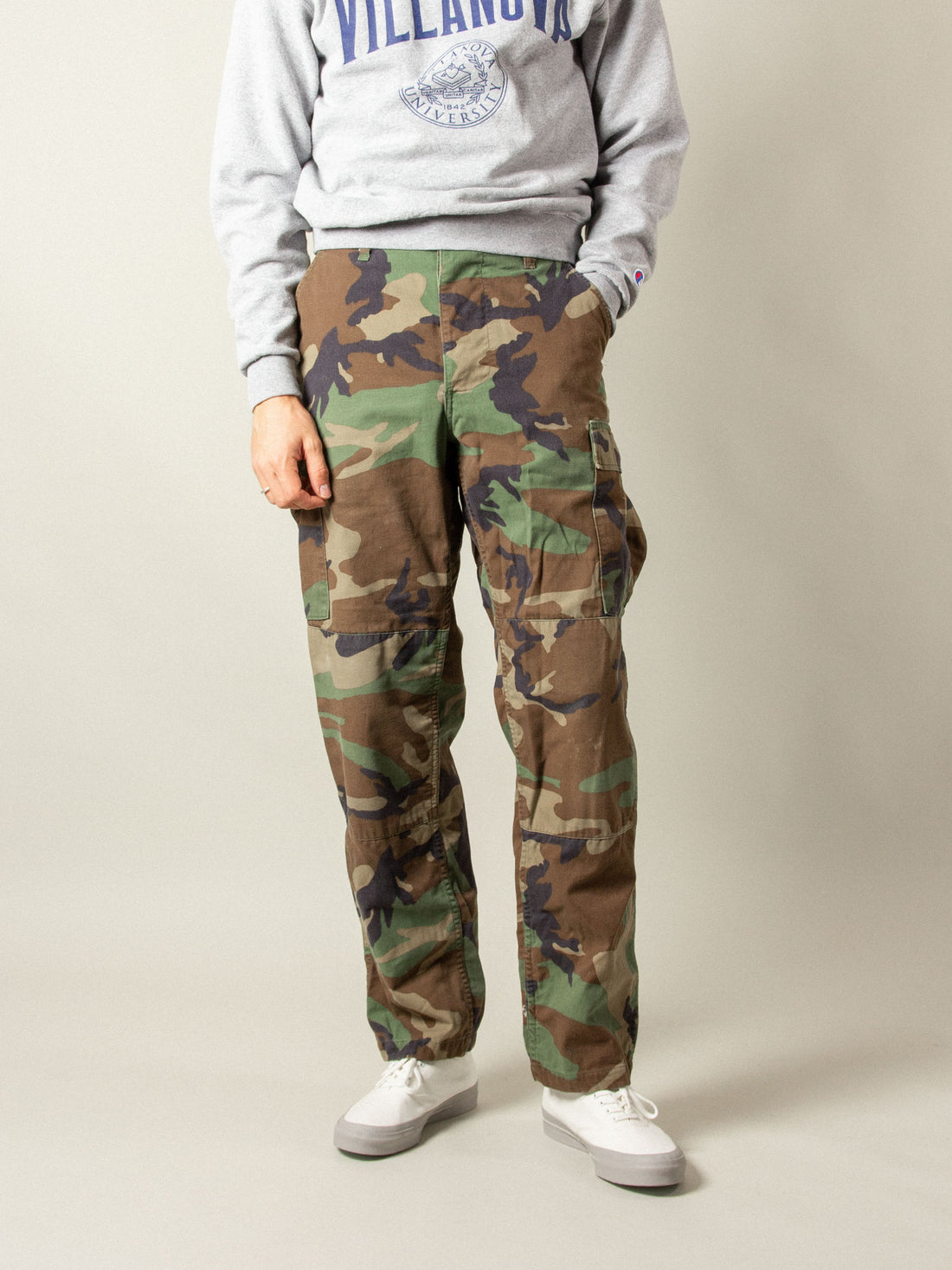 Vtg US Army Woodland Pattern Field Trousers (S-Reg – Broadway & Sons